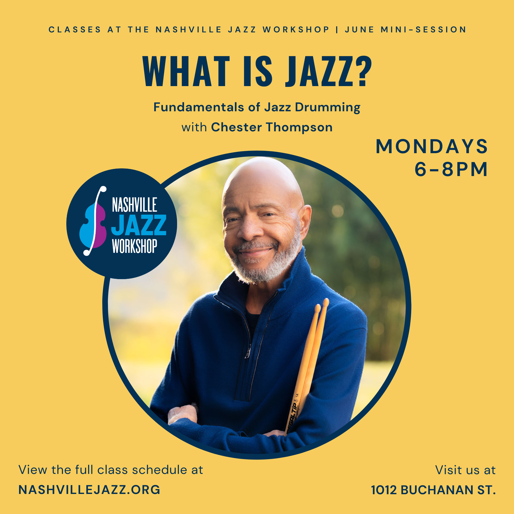 What Is Jazz? Fundamentals of Jazz Drumming with Chester Thompson