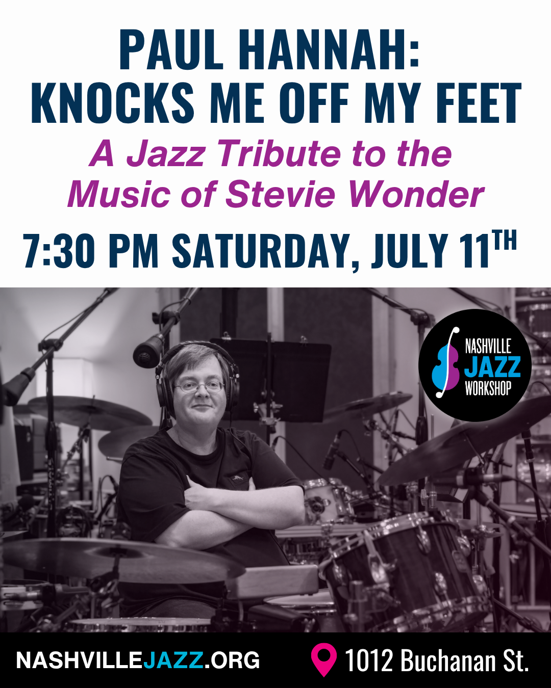 Paul Hannah: Knocks Me Off My Feet (A Jazz Tribute to the Music of Stevie Wonder)