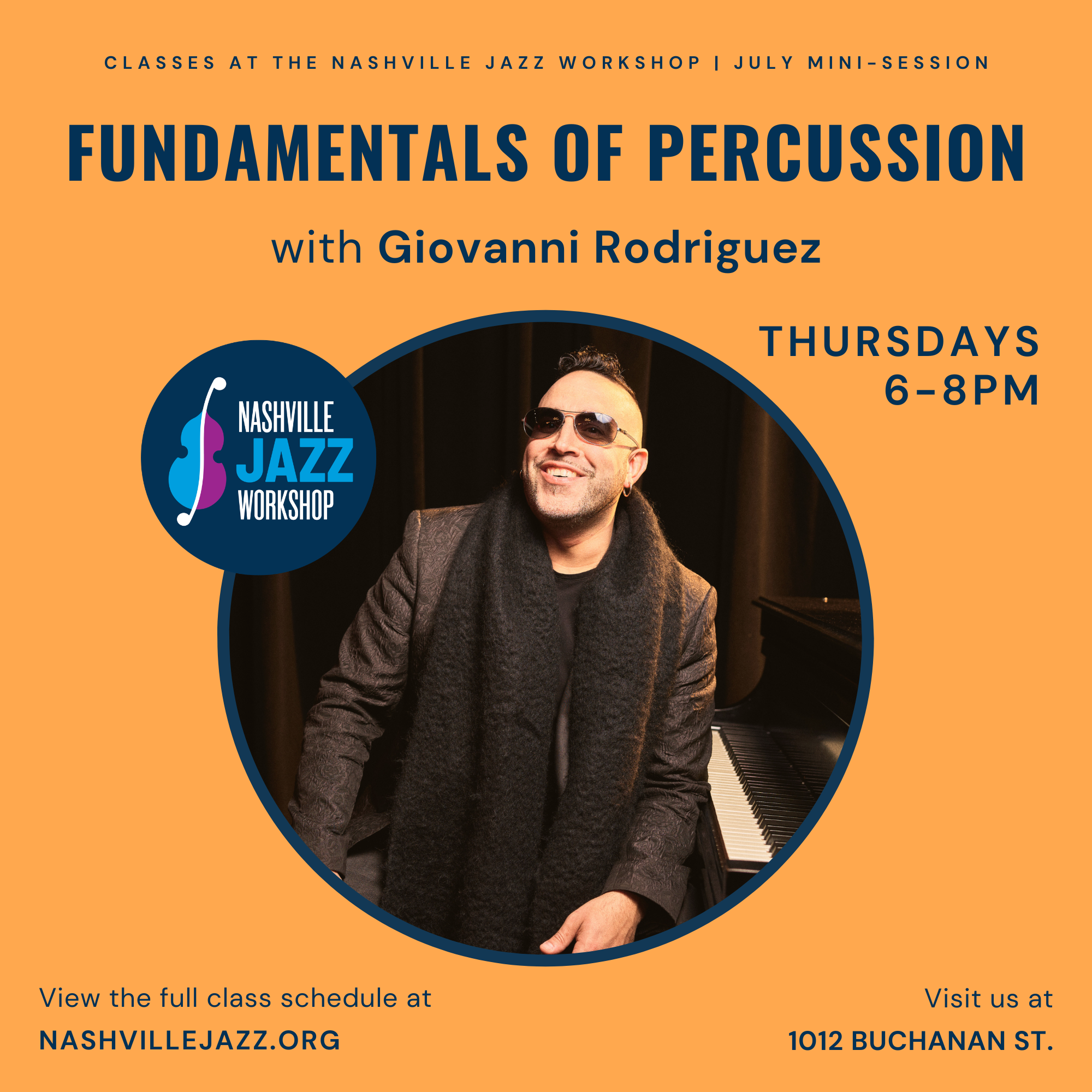Fundamentals of Percussion with Giovanni Rodriguez