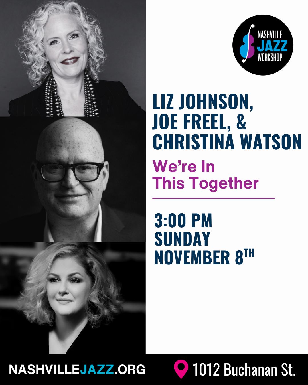 Liz Johnson, Joe Freel, & Christina Watson: We're In This Together