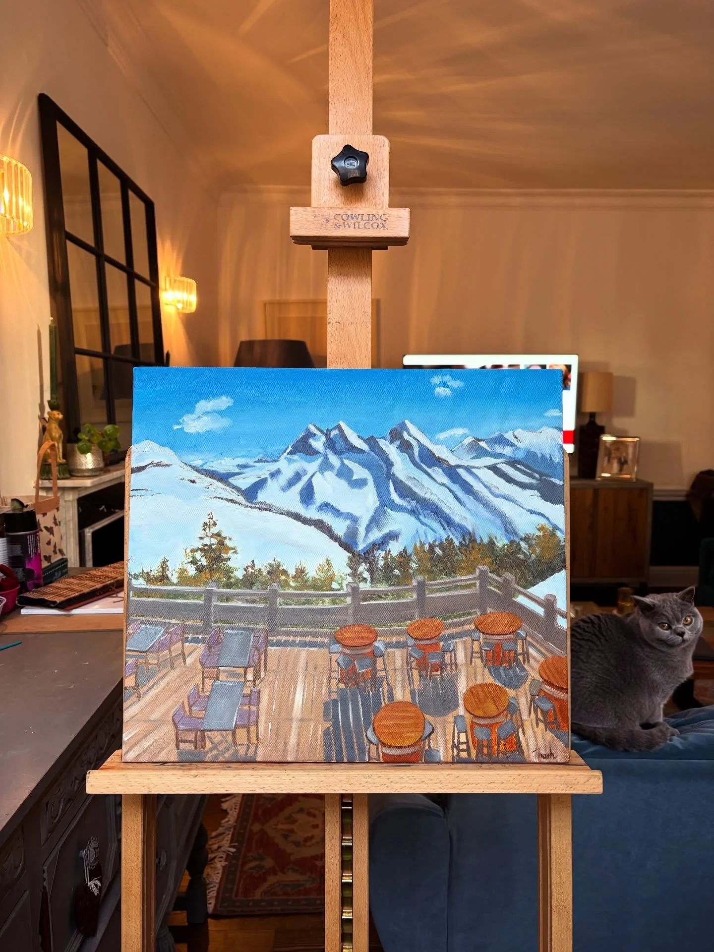 After six months without picking up a brush, I had moments of real doubt about whether I could still paint. But stepping back into the studio reminded me that creativity never fully leaves, you just have to invite it back.

Here&rsquo;s my latest &ld