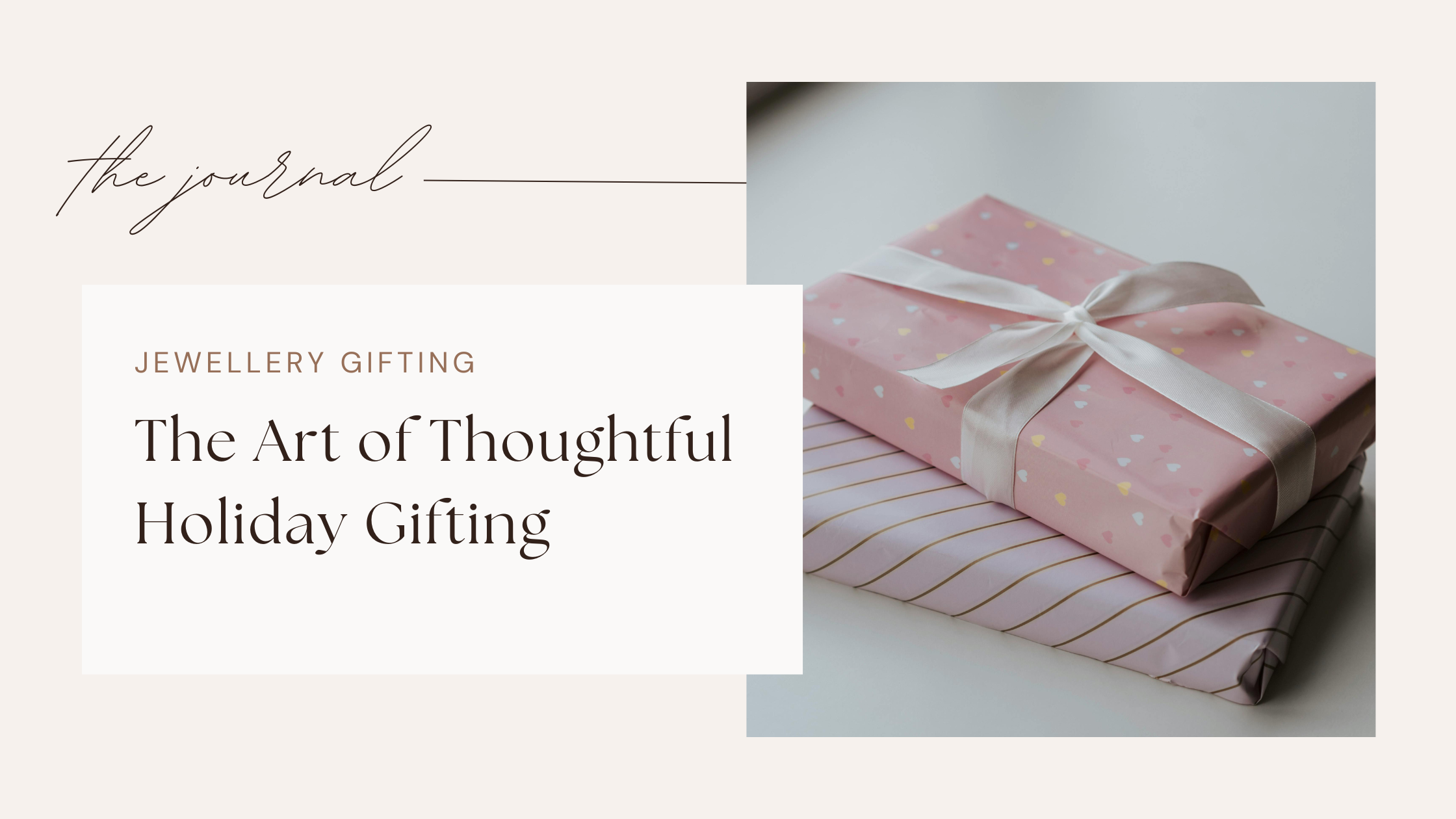 Transform holiday gifting from stressful into a meaningful, personal experience through a jewellery concierge and personal shopper.