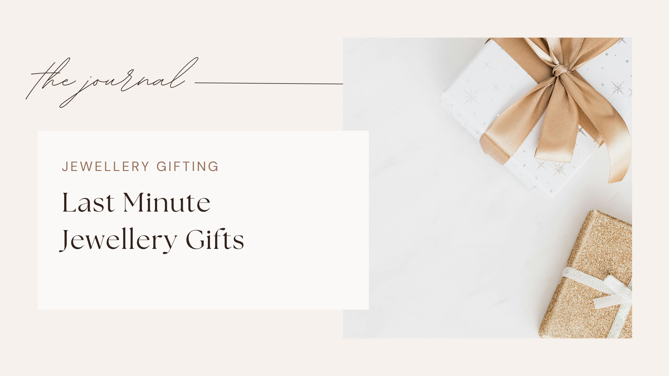 Last Minute Jewellery Gifts That Still Feel Thoughtful