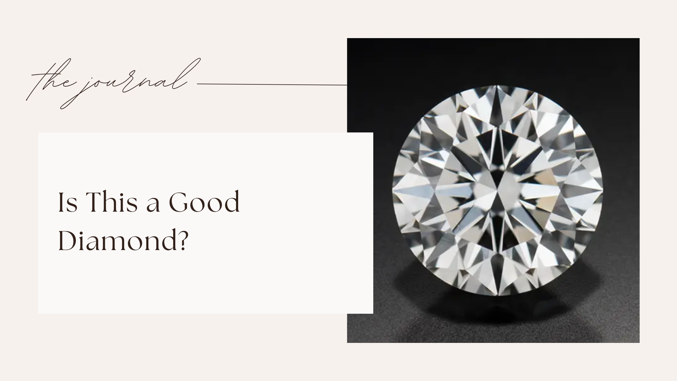 Is This a Good Diamond? How to Actually Tell (Without Guessing)