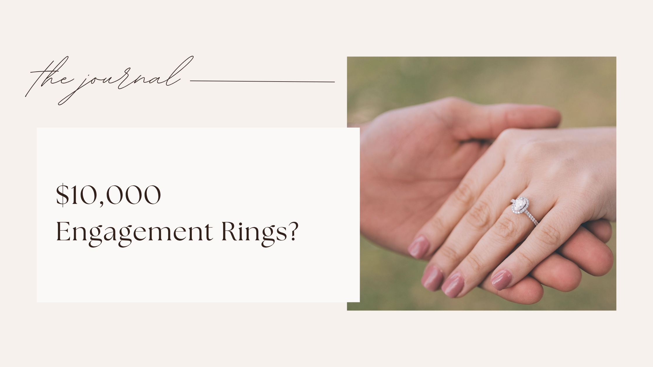 Is $10K a lot for an engagement ring?