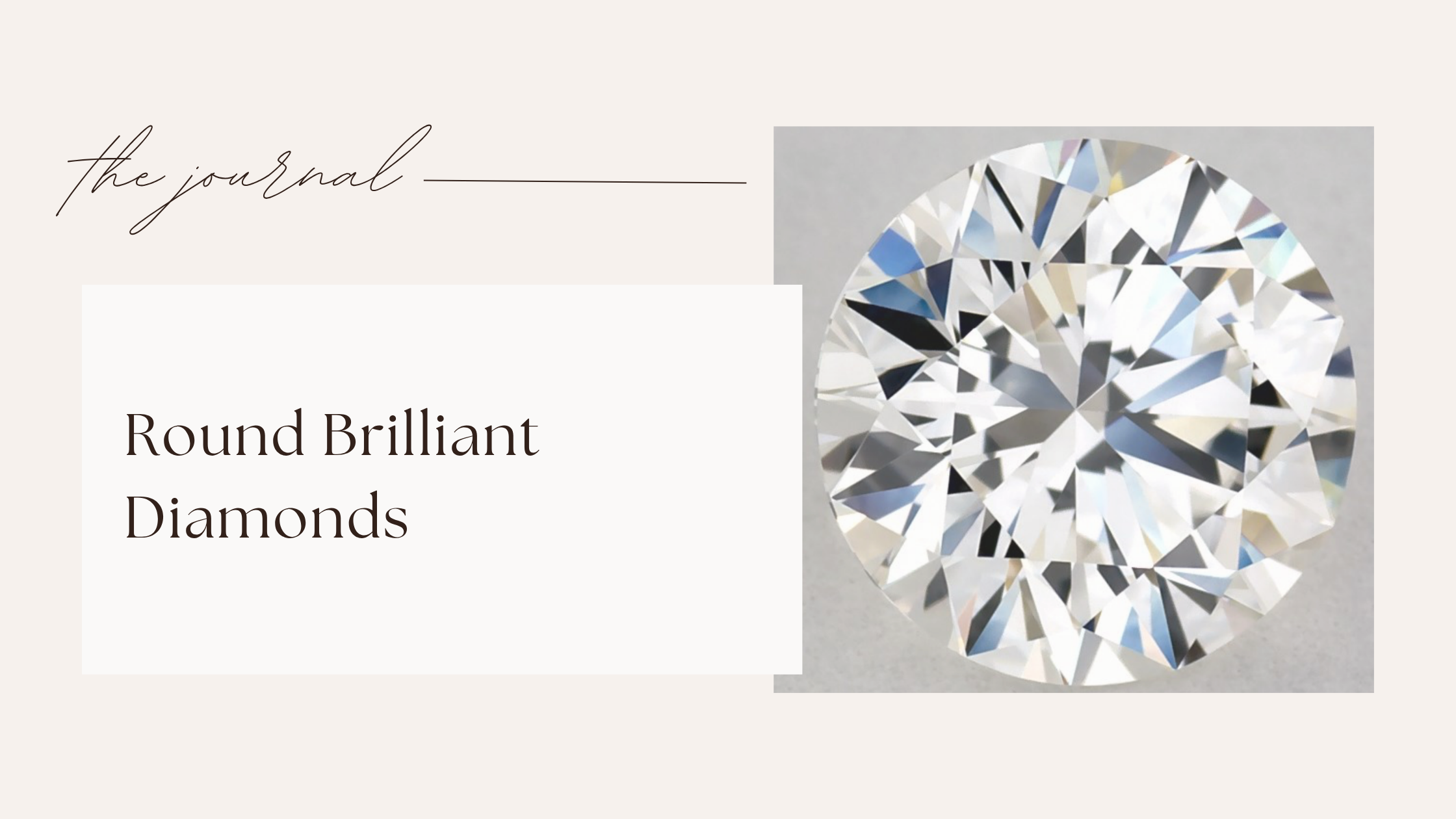 3 Things That Actually Matter in a Round Diamond | Refined by Robyn Blog