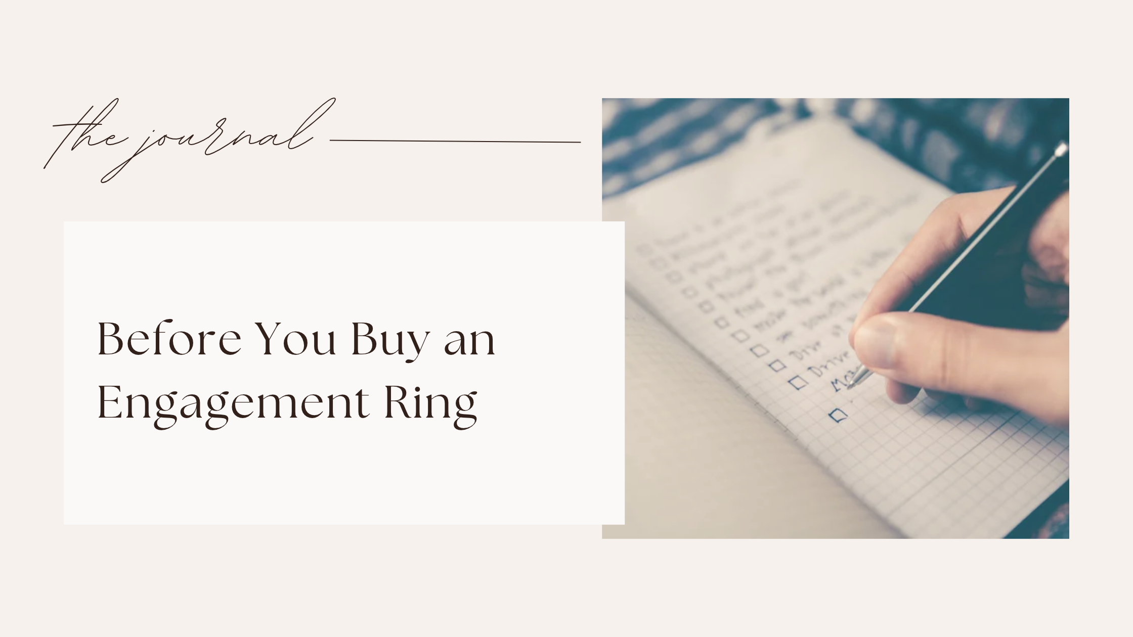 What you need to decide, and when, to buy an engagement ring without the stress