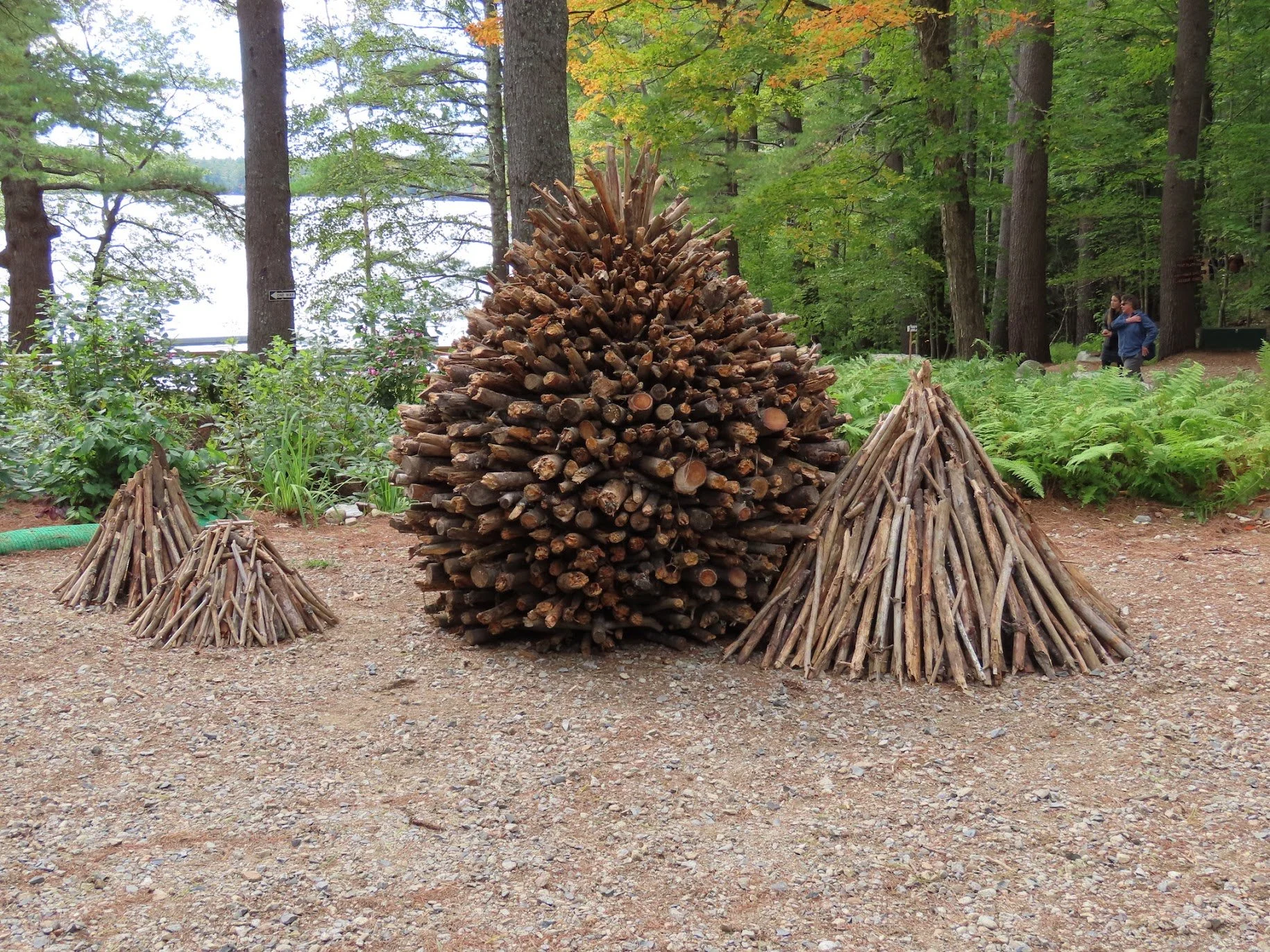 Wooden sculpture by Greg Rogers