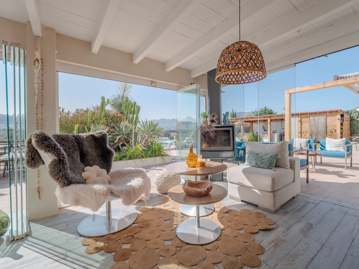Villa Fahala retreat in Spain
