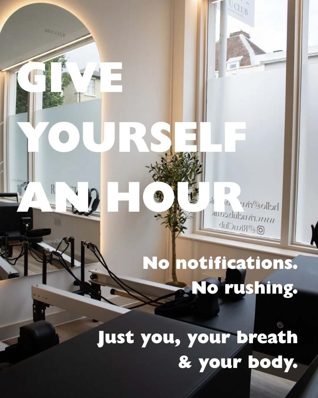 Maybe you don&rsquo;t need another hour to get things done.

Maybe you need an hour where you don&rsquo;t have to do anything except be present. 🤍

Reformer Pilates makes you concentrate. You have to control the movement, connect with your body and 