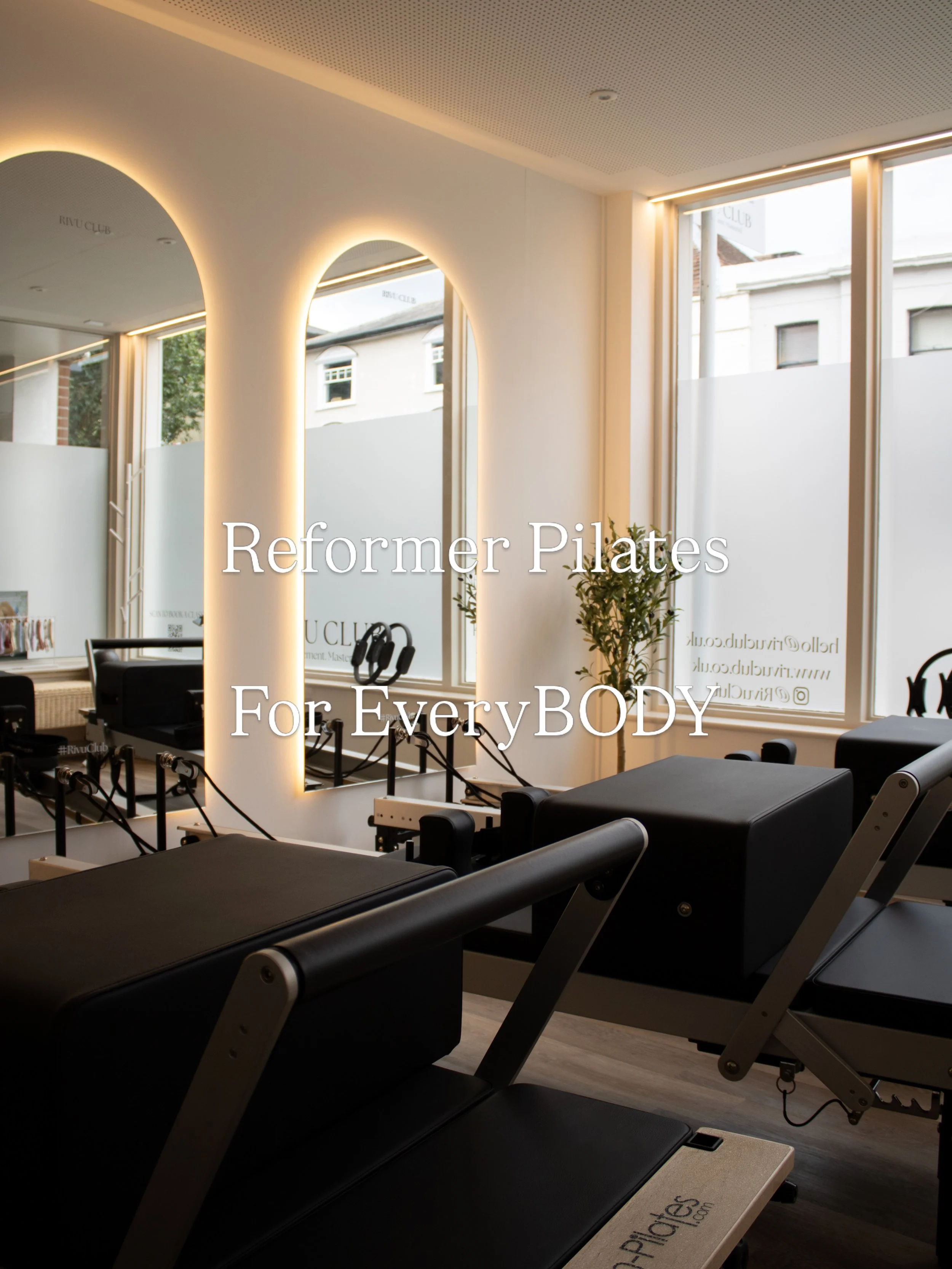 Rivu Club Reformer Pilates is for everybody and EveryBODY ✨

We all share a passion for Pilates and how it can help everyone - it&rsquo;s adaptable layers, strong, fun and addictive 😉

With Reformer Pilates classes suitable for beginners, pilates pr