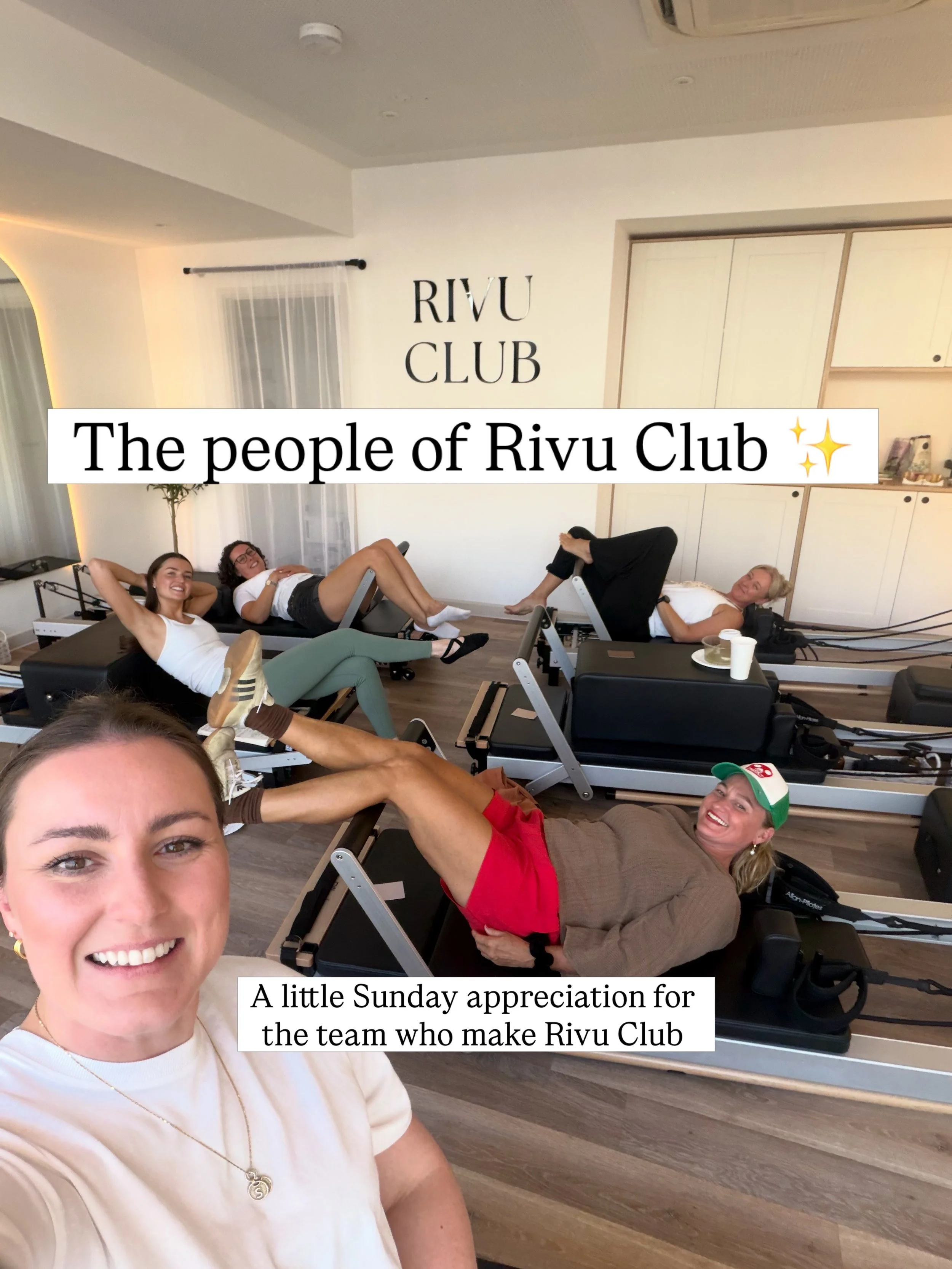 A little Sunday appreciation for the people behind Rivu Club 🤍

One of the best parts of our first year has been building a team who genuinely care about the experience you have when you walk through our doors.

Because we know that booking your fir