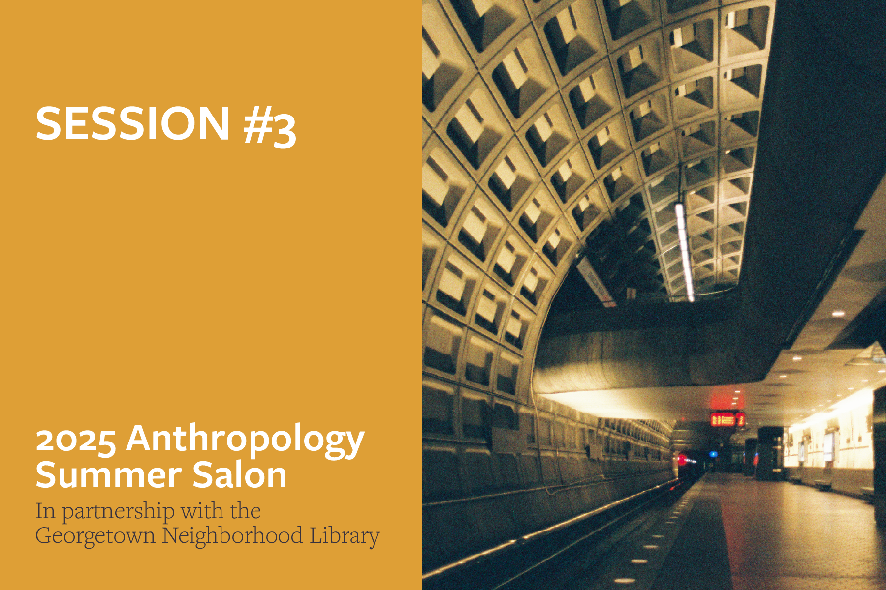 Understanding Life and Power in Washington, D.C. • Session 3, Anthropology Summer Salon