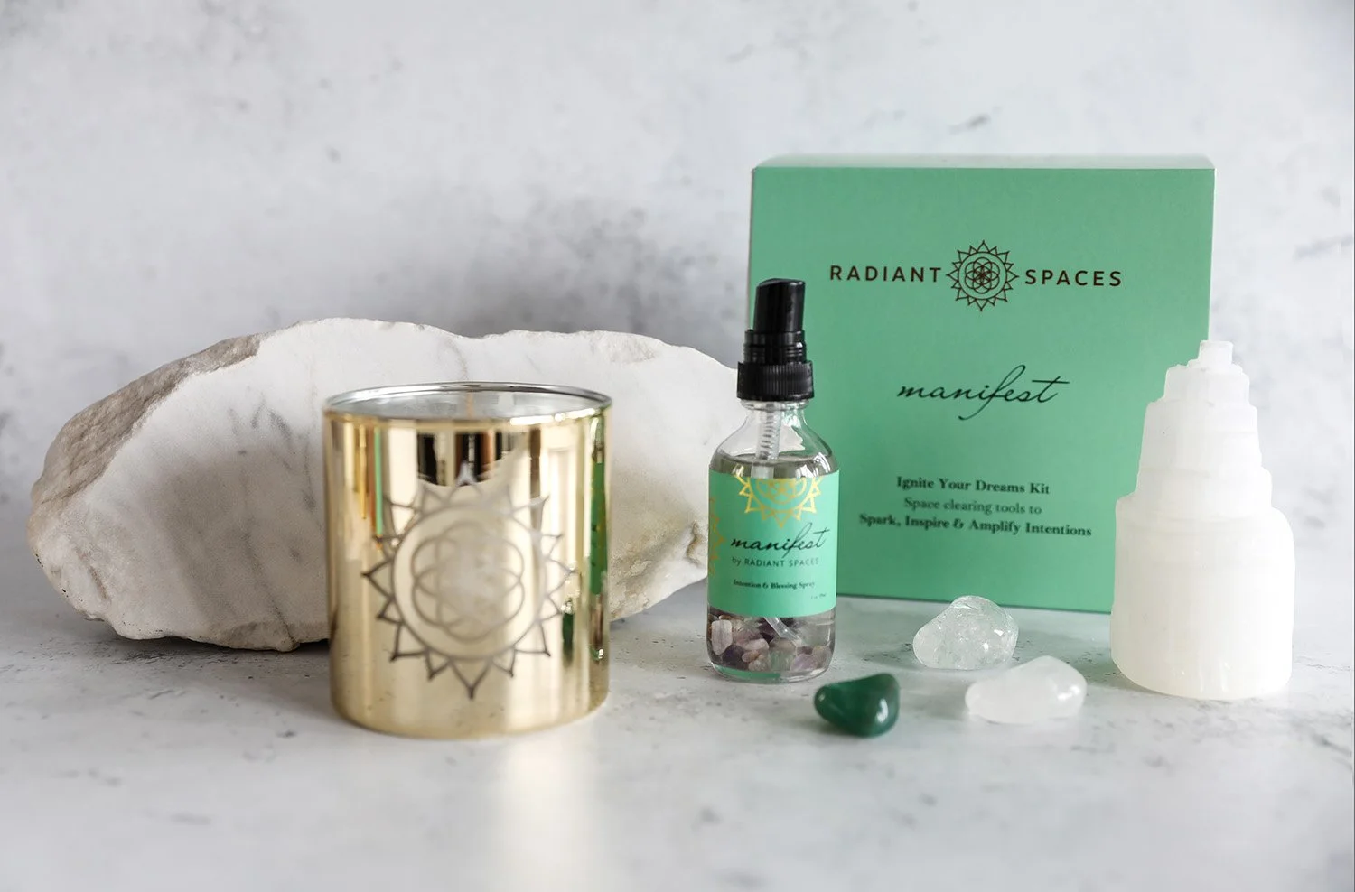 Manifest Intention & Blessing Kit by Radiant Spaces