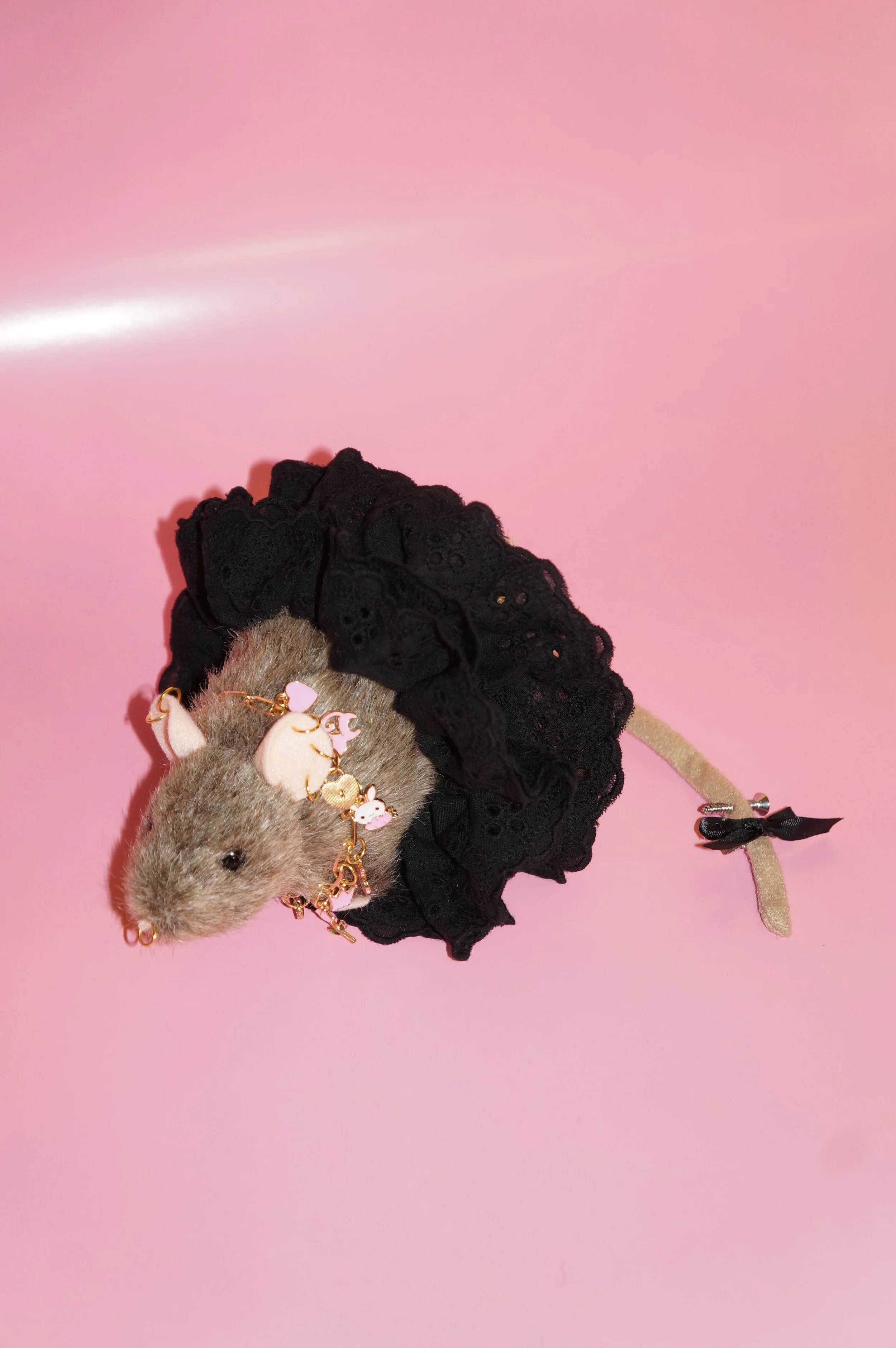 Black Lacy Rat Tutu (Scrunchie!)