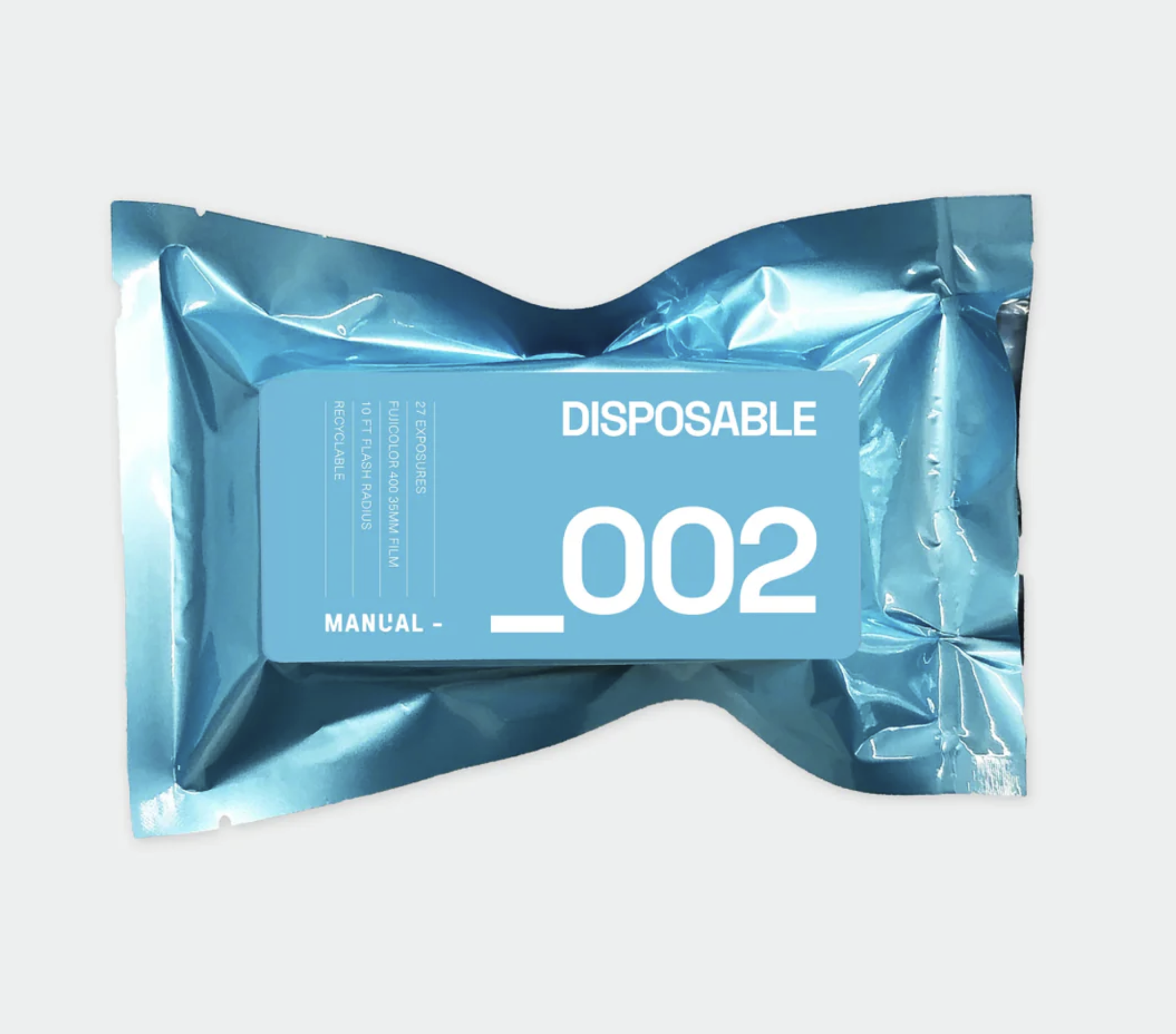 Manual - Disposable Camera _002 Blue!