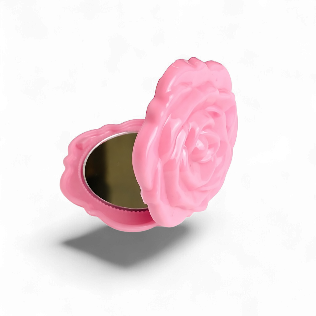 Rose Compact Mirror