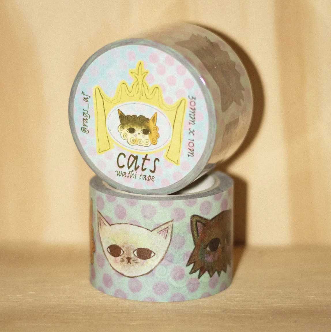 Cats! Washi Tape by RAGS AF