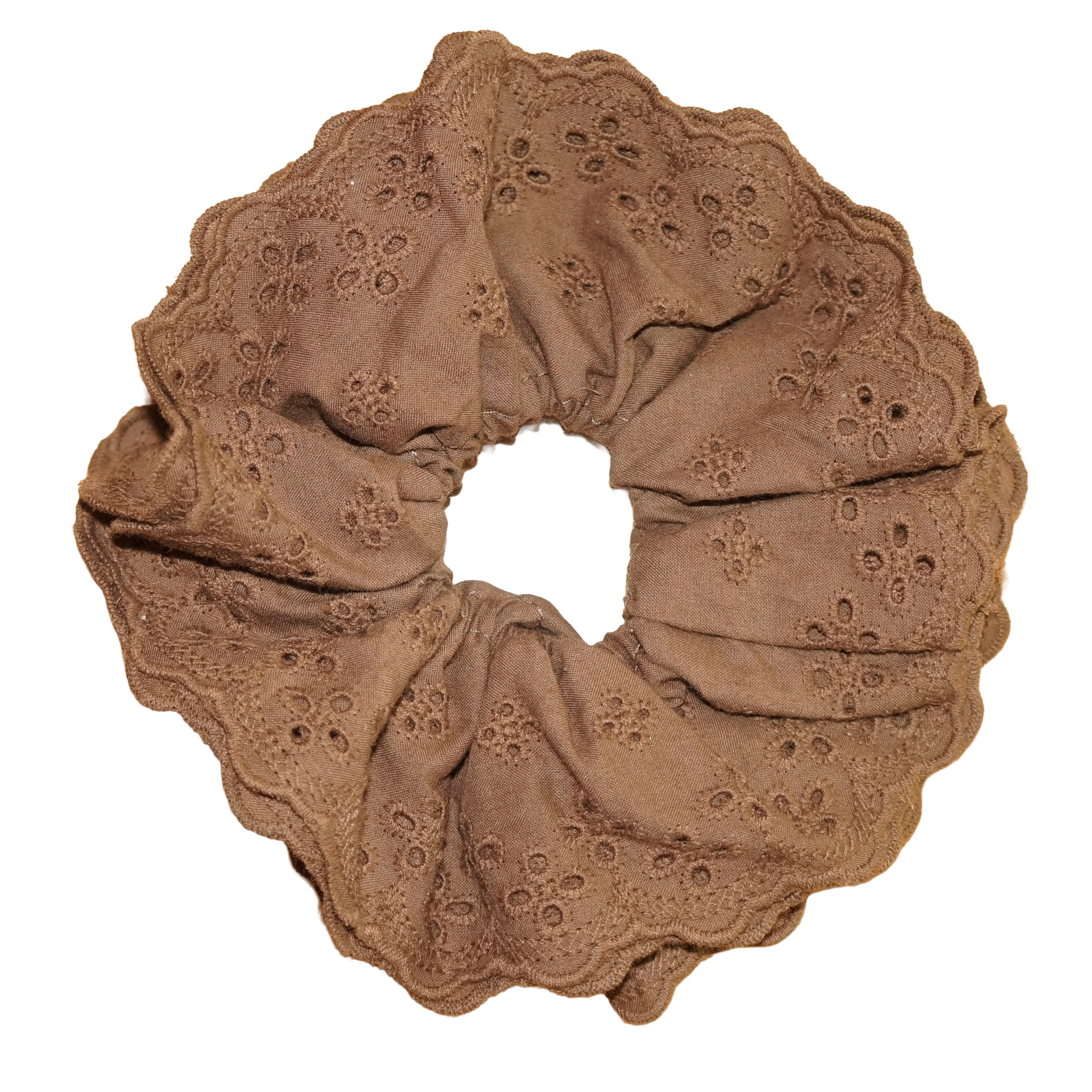 Brown Lacy Rat Tutu (Scrunchie!)