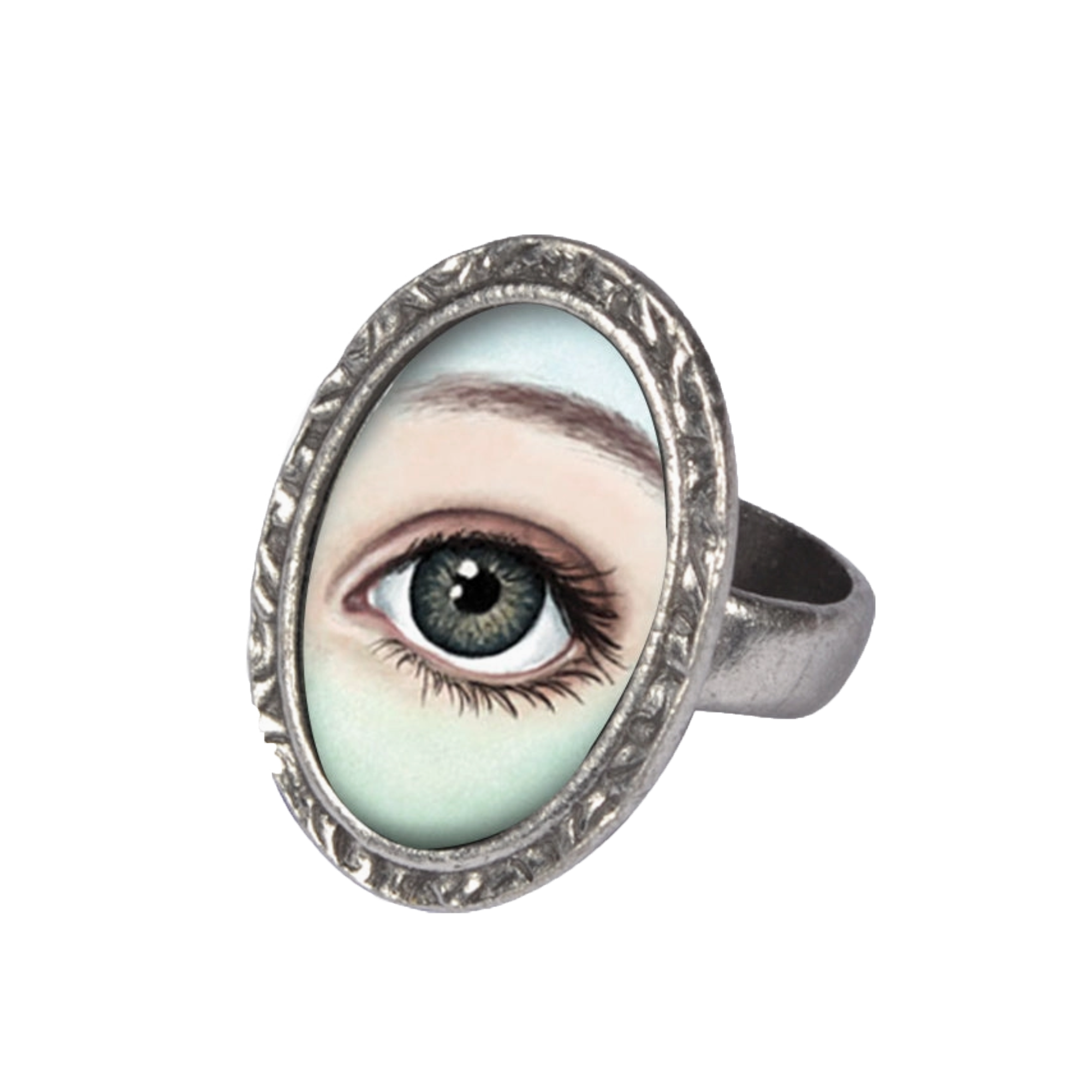 Victorian Oval Eye Ring by Classic Hardware