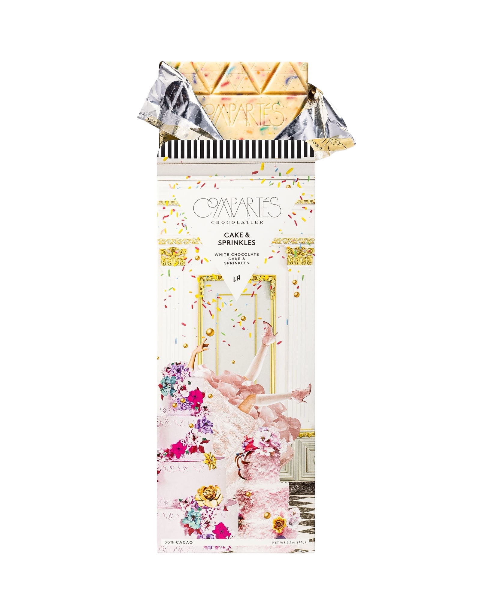 "Cake & Sprinkles" Compartés Chocolate