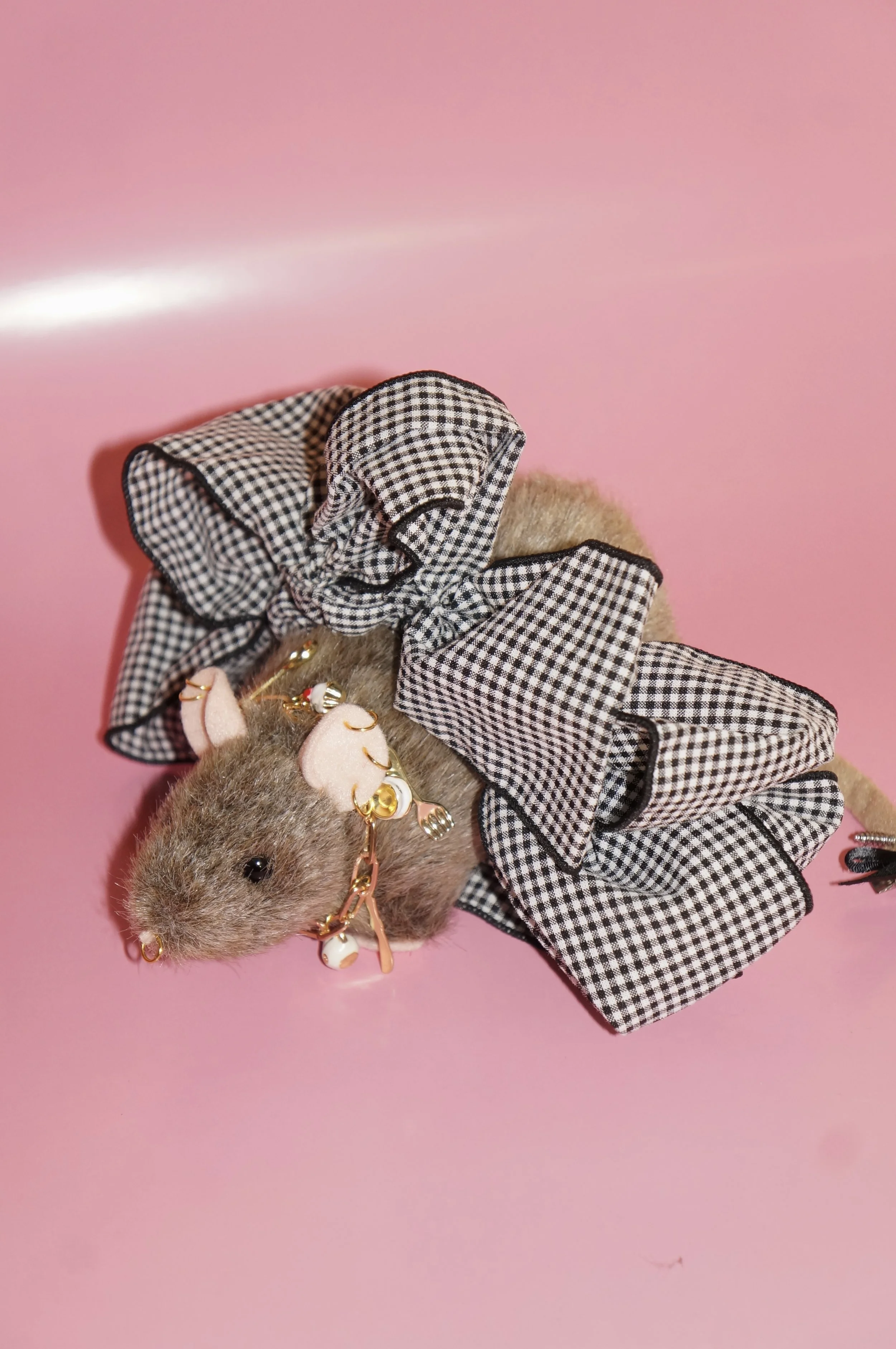 Loopy Gingham Rat Tutu (Scrunchie!)