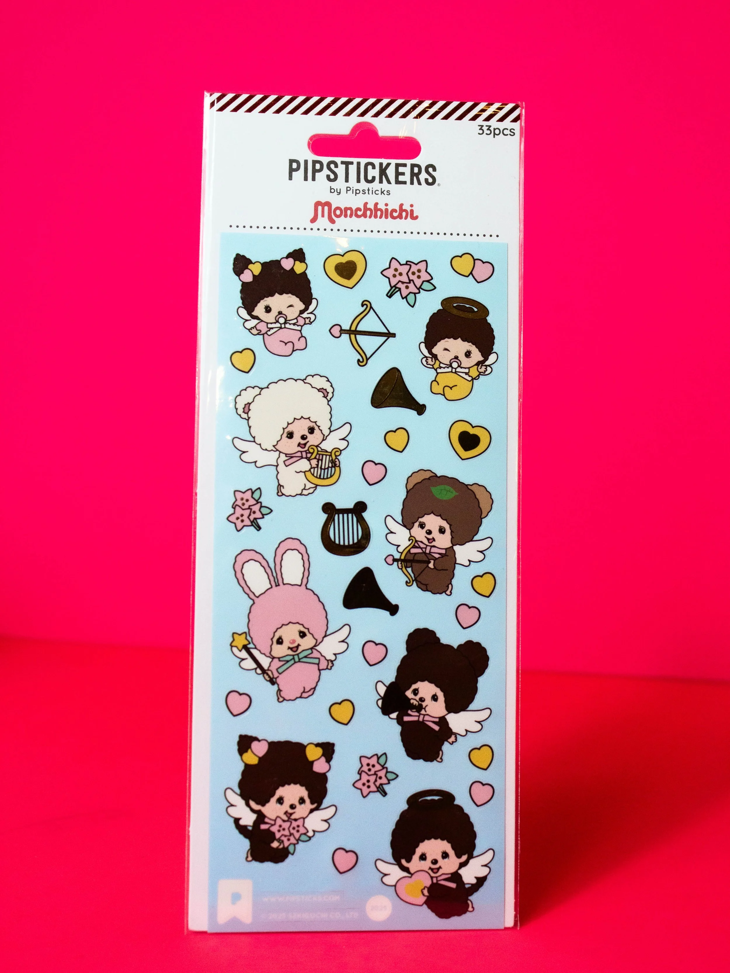 Monchhichi Angels Stickers - Pipsticks