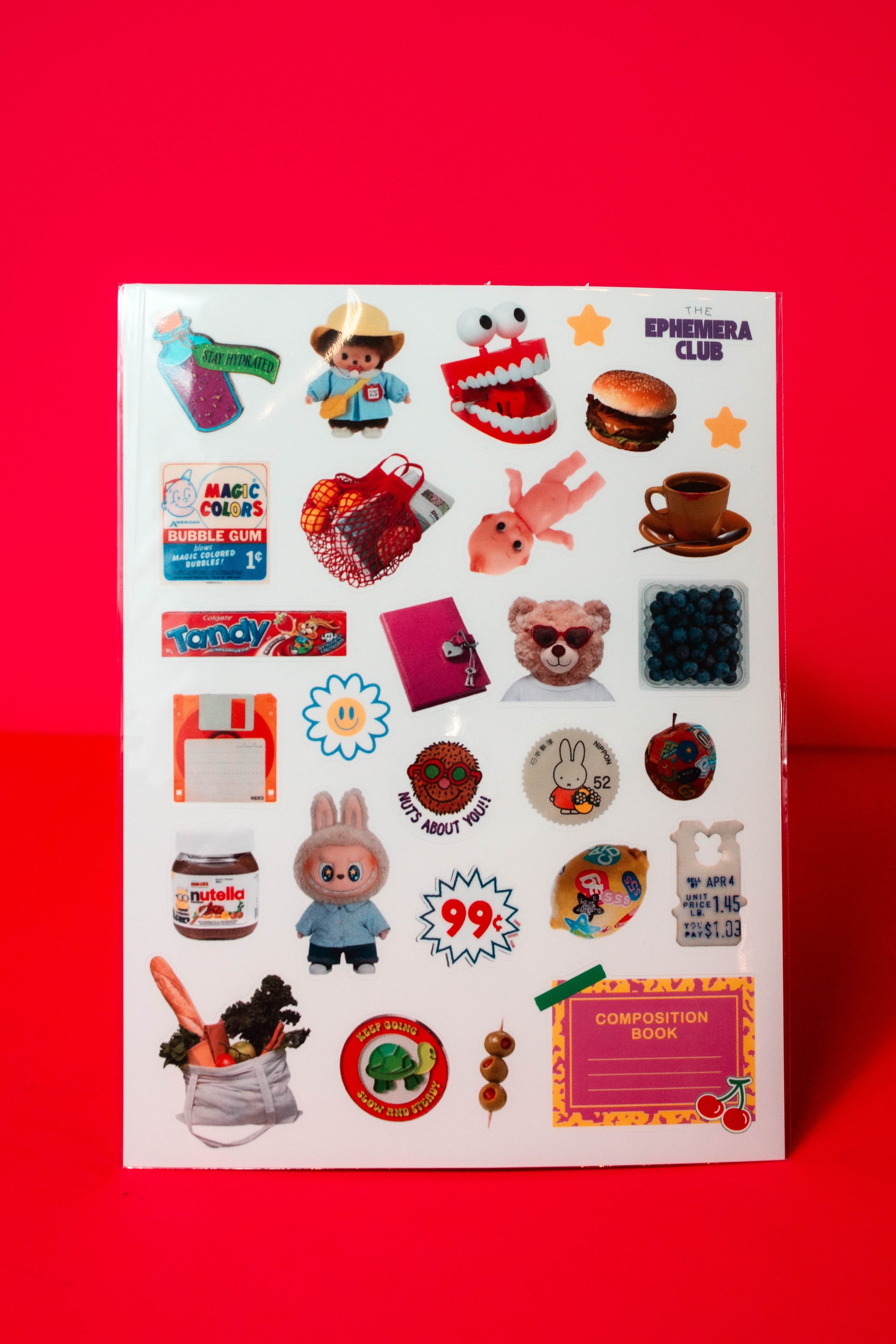 Retro Nostalgia Y2K Volume 3 Sticker Sheet - Ephemera Club