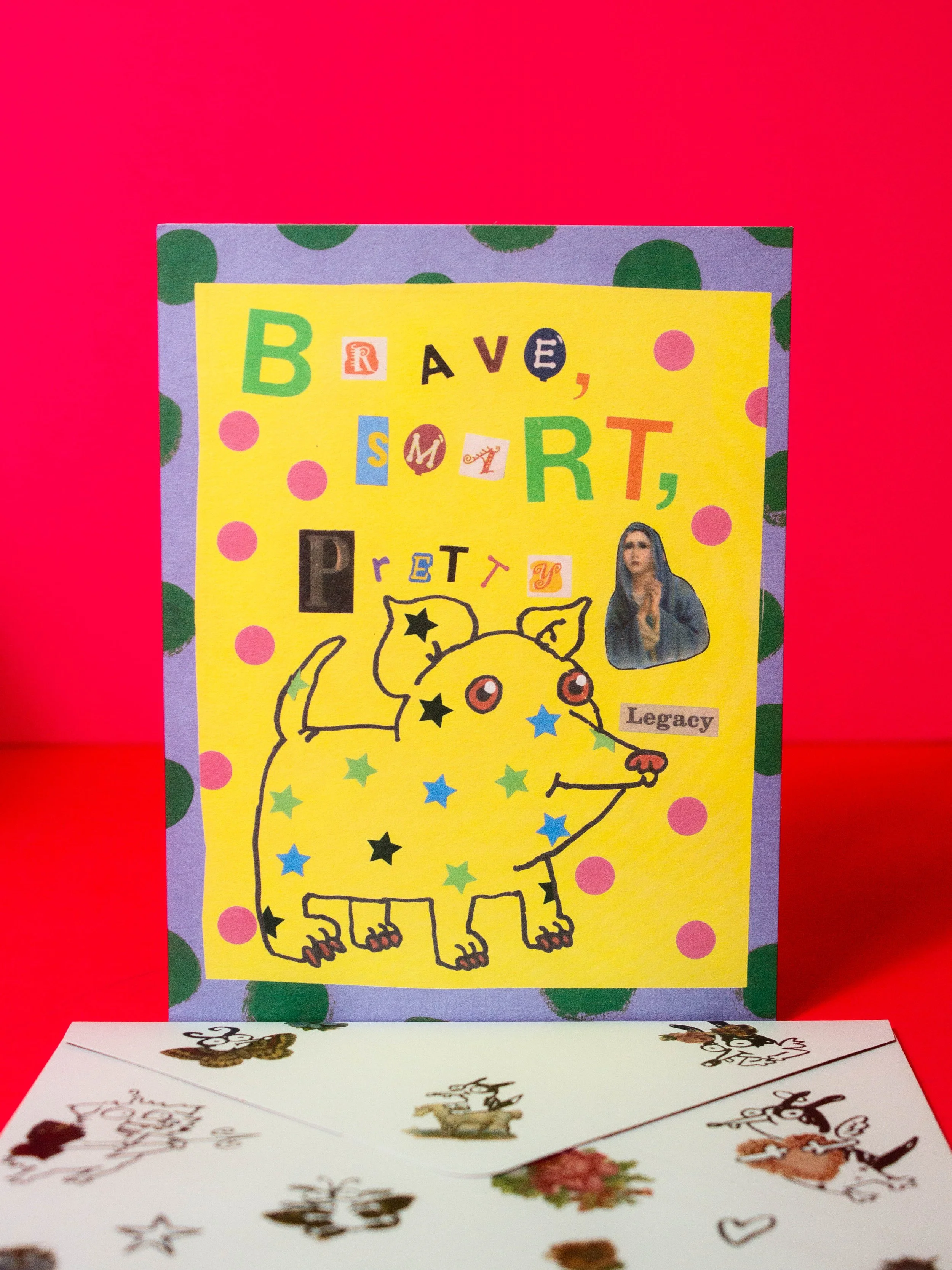 Brave, Smart, Pretty Card by Gentle Thrills