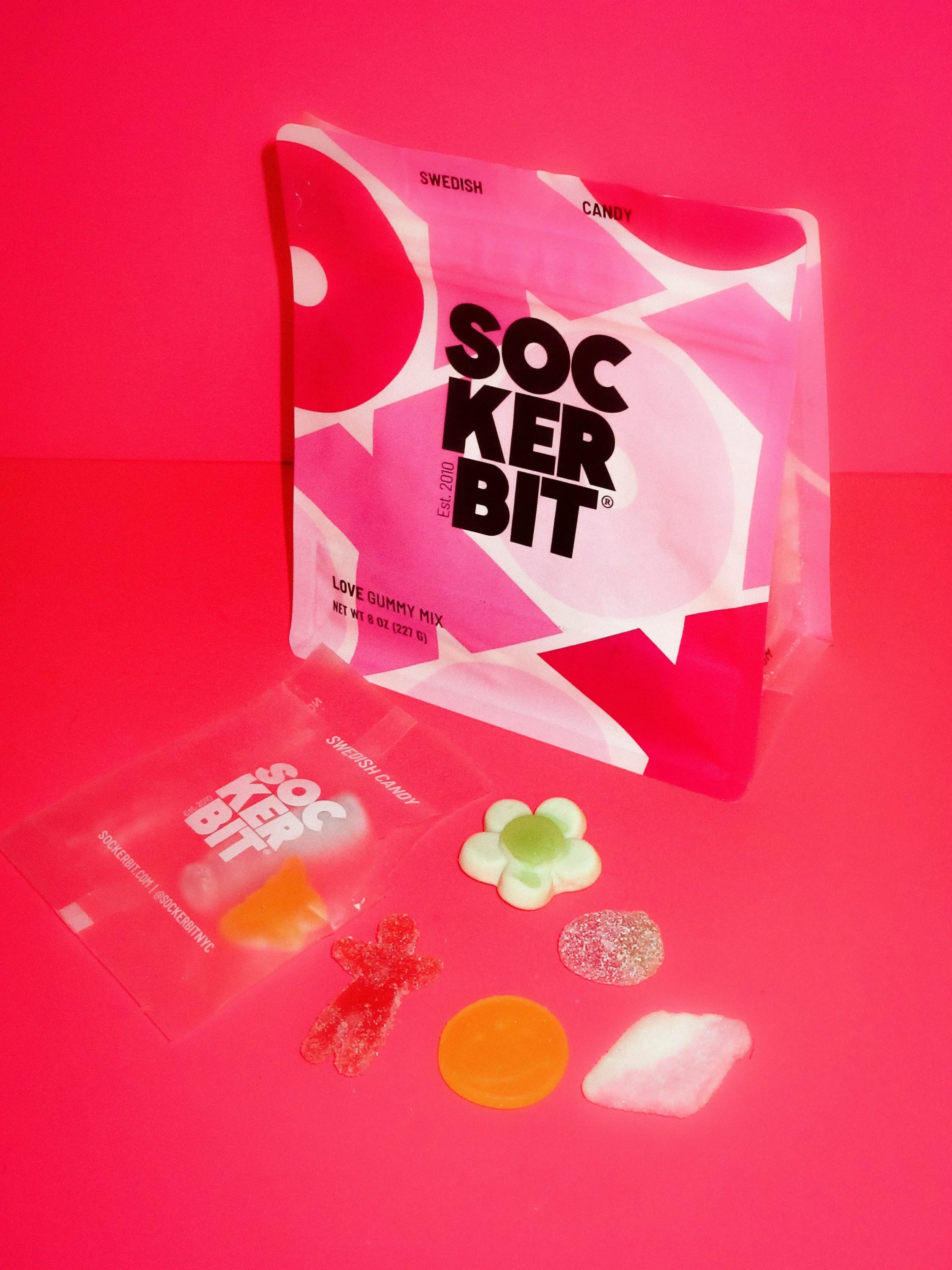 Love Gummy Mix Swedish Candy Bag by Sockerbit