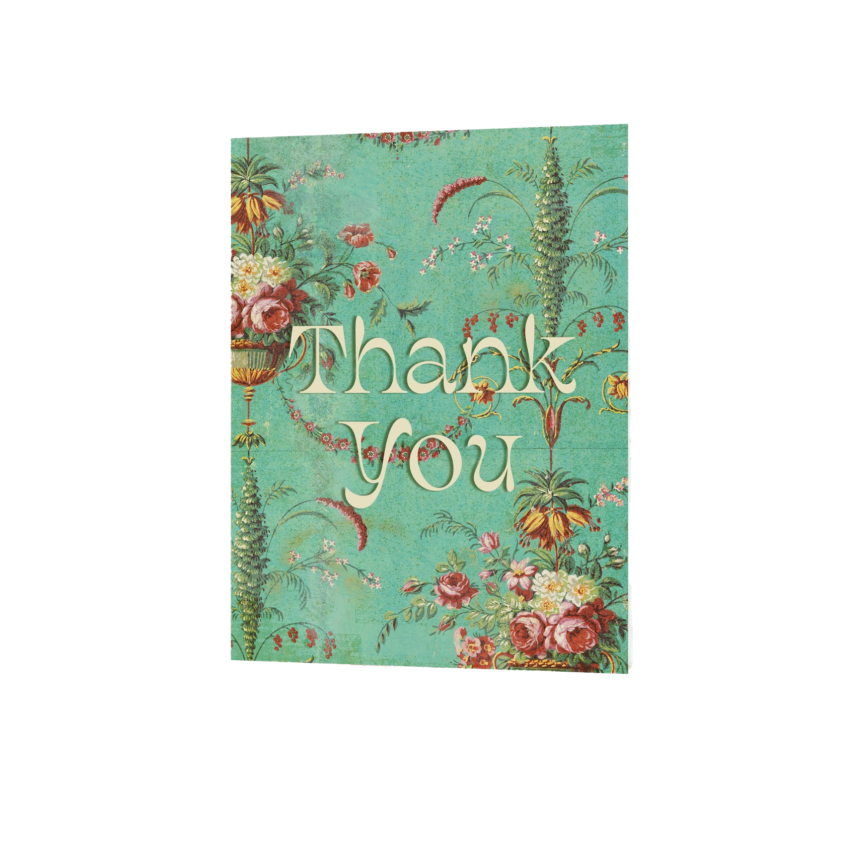 Thank You Flowers Card by The Coin Laundry