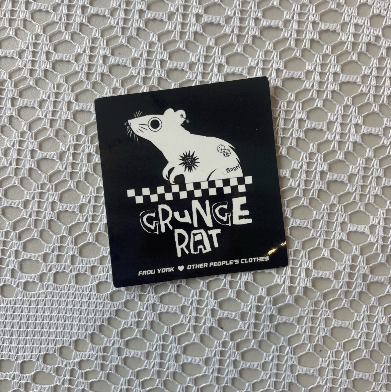 Grunge Rat OPC x Frou York Sticker