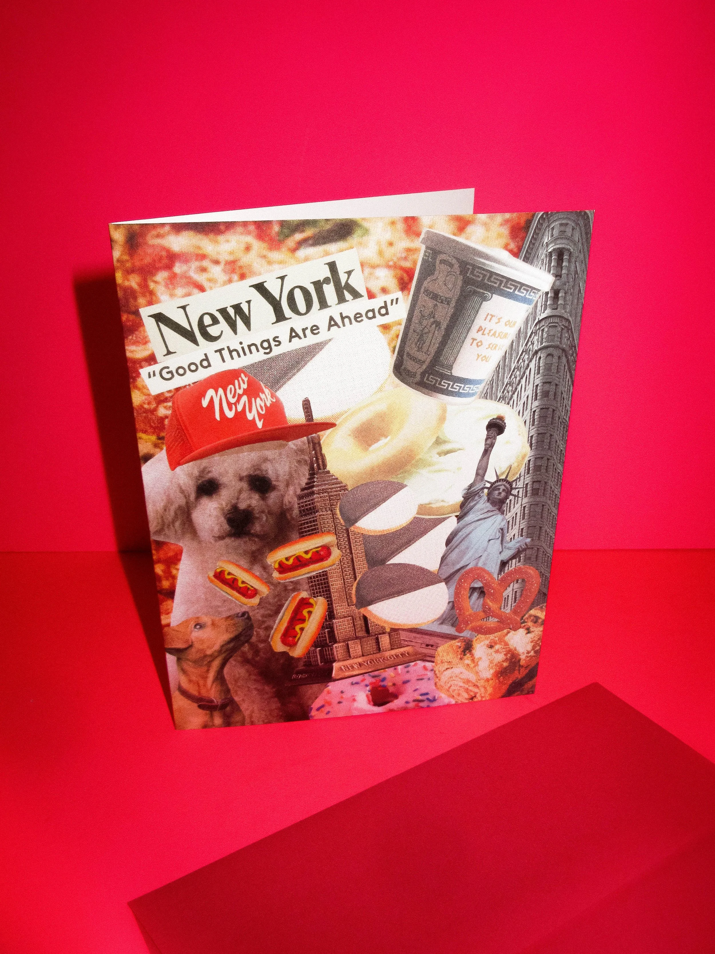 Enjoy NYC Card by Greenwich Letterpress