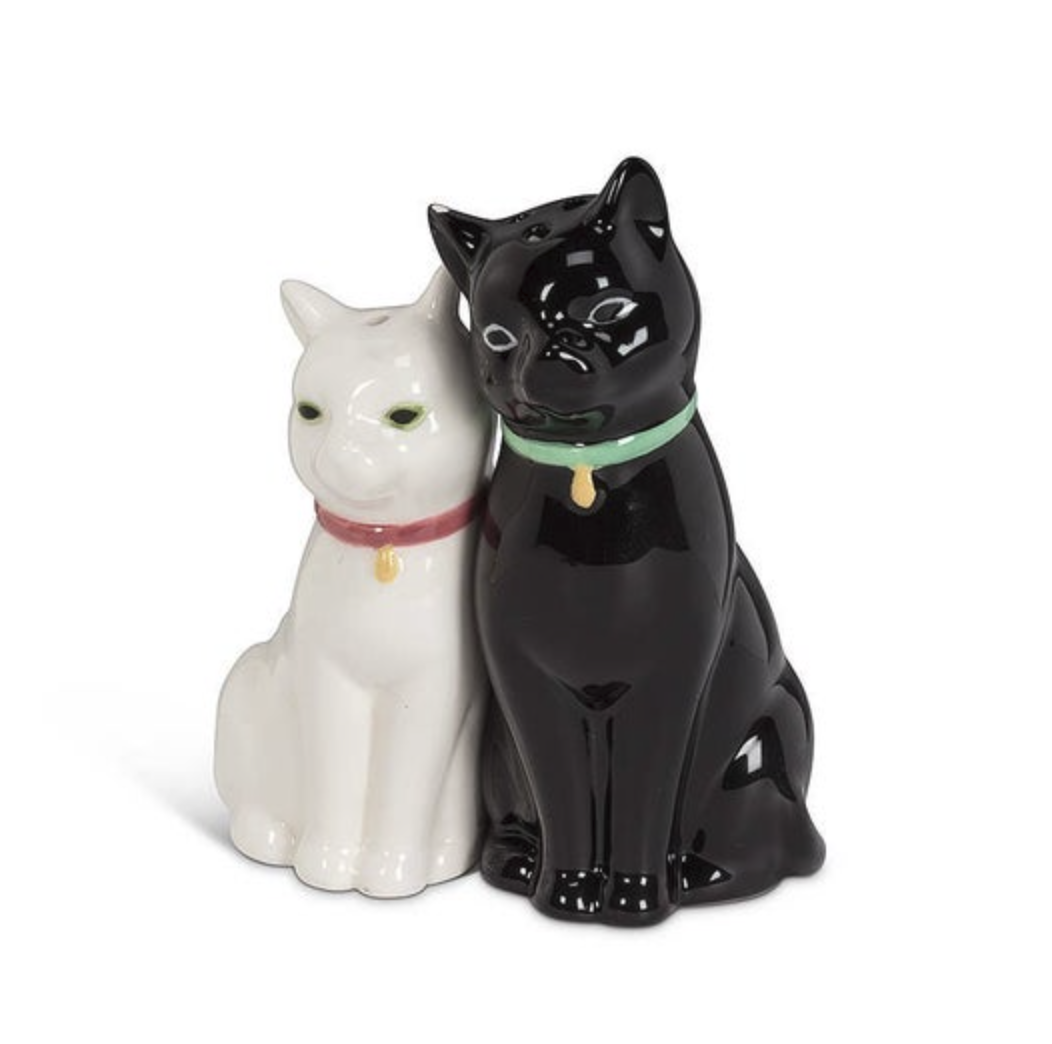 Cuddling Cats Salt and Pepper Shakers - Abbott