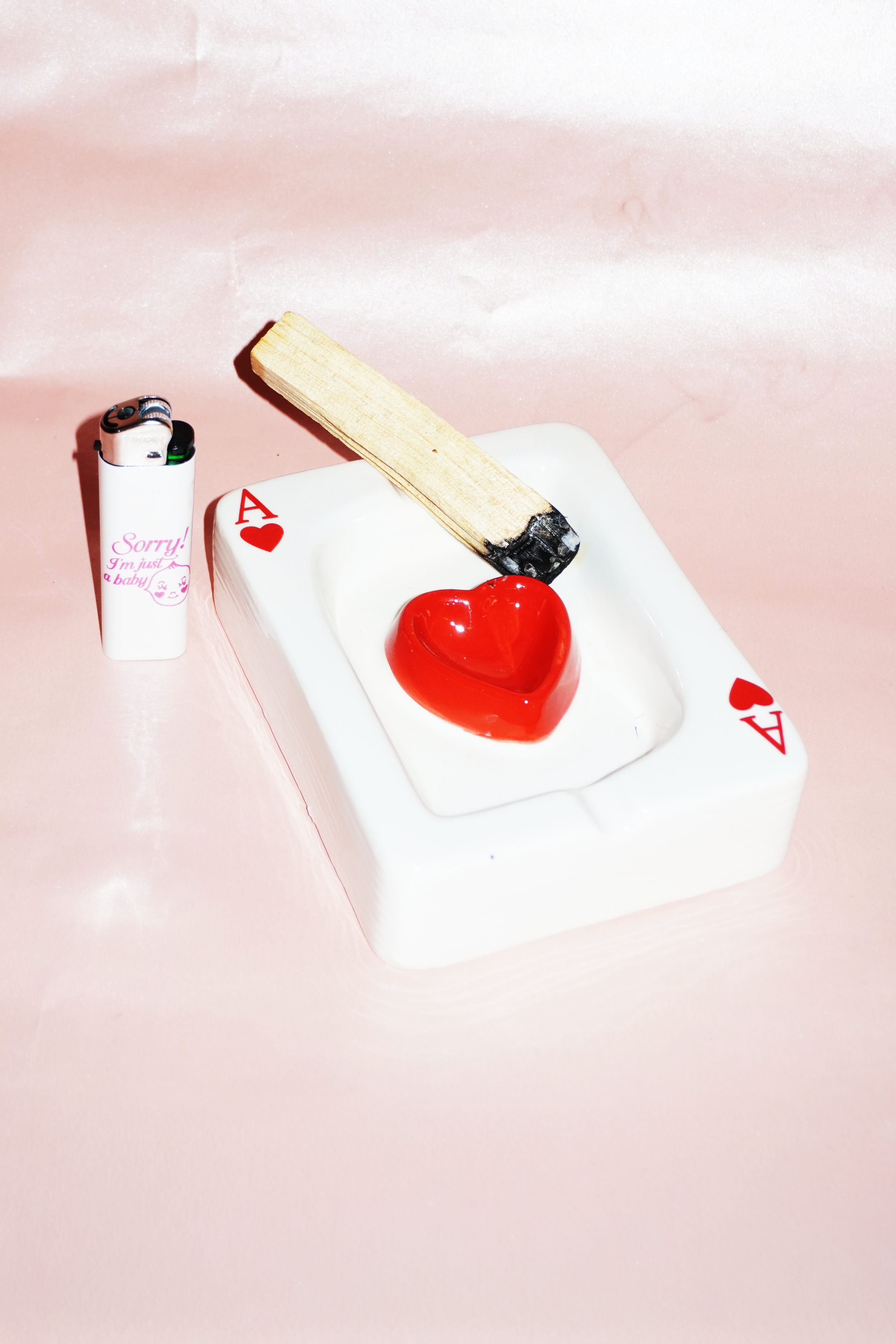 Ace of Hearts Card Ash Tray