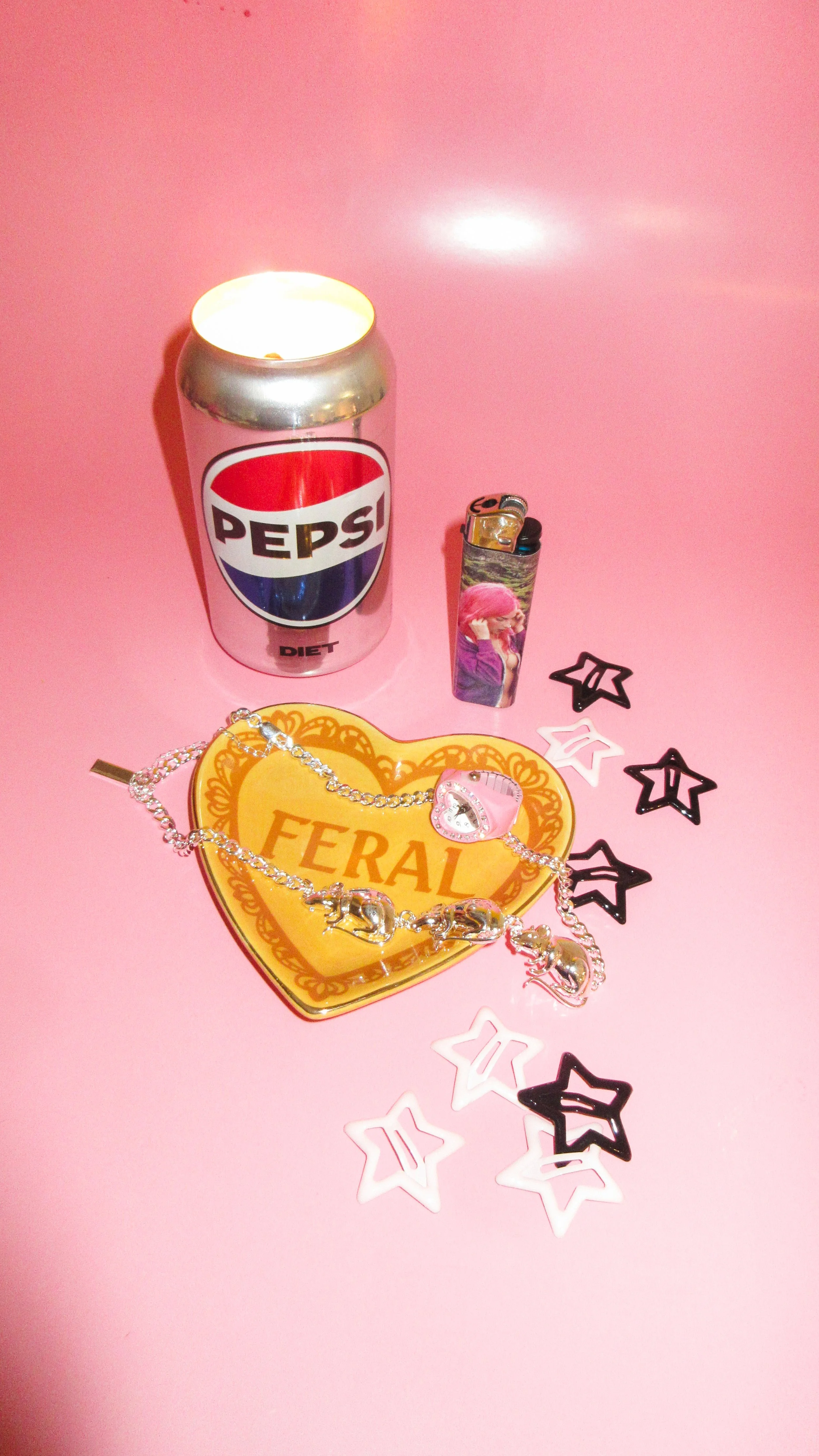 Diet Pepsi Candle