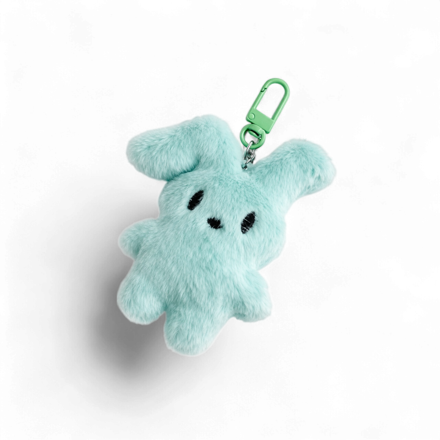 Small Blue Bunny Keychain