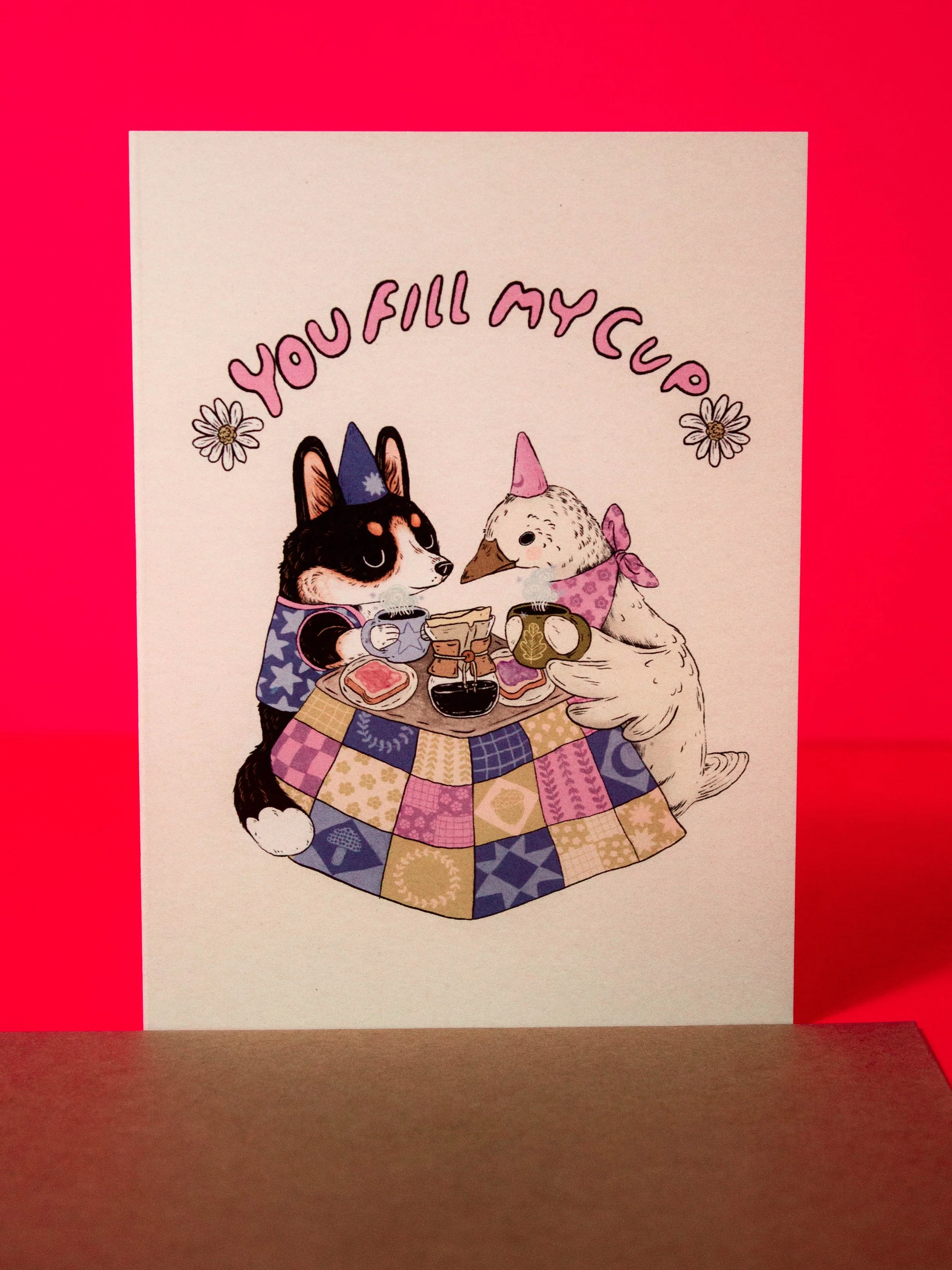 You Fill My Cup Card by Marika Paz