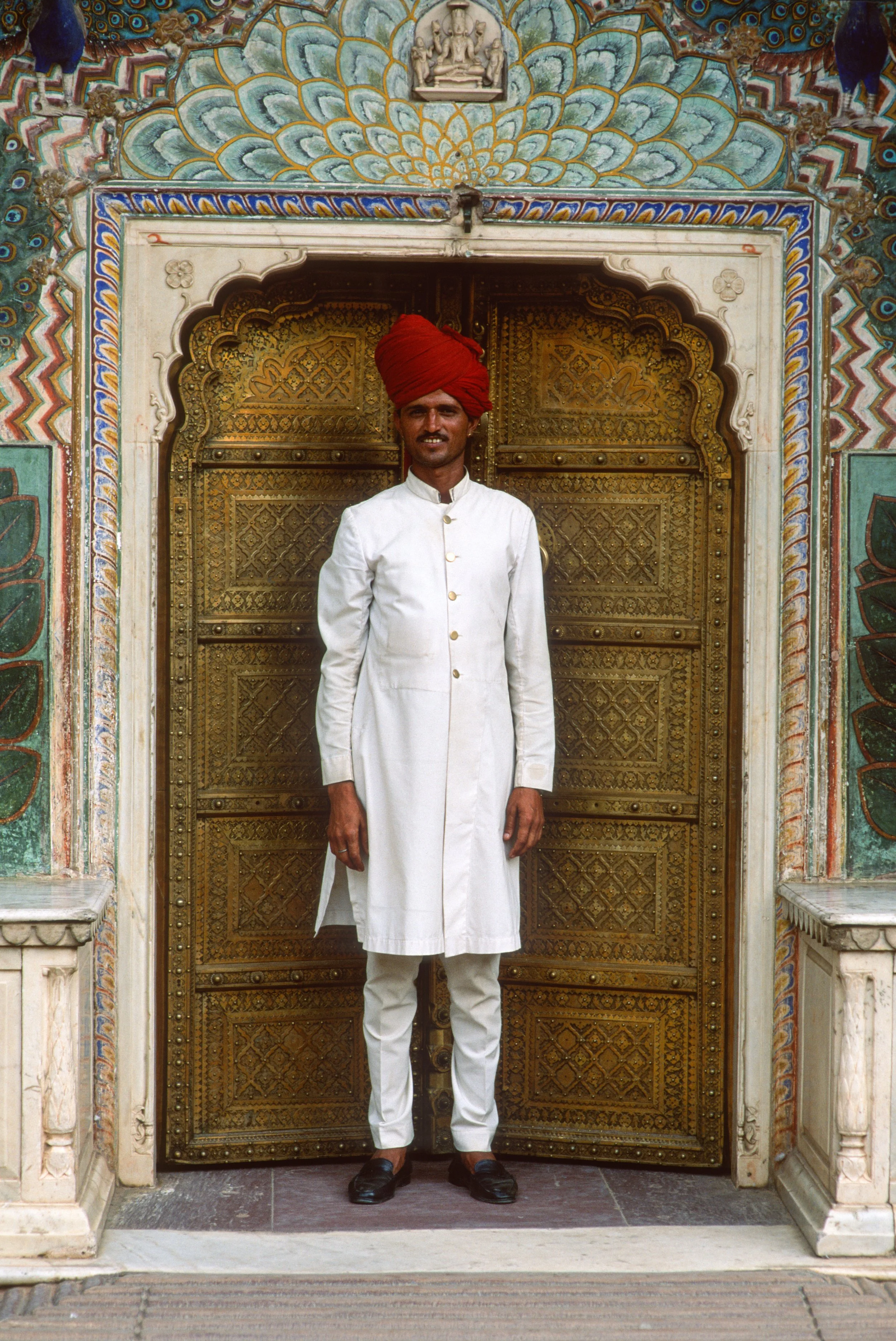 The Peacock Gate, City Palace, Jaipur