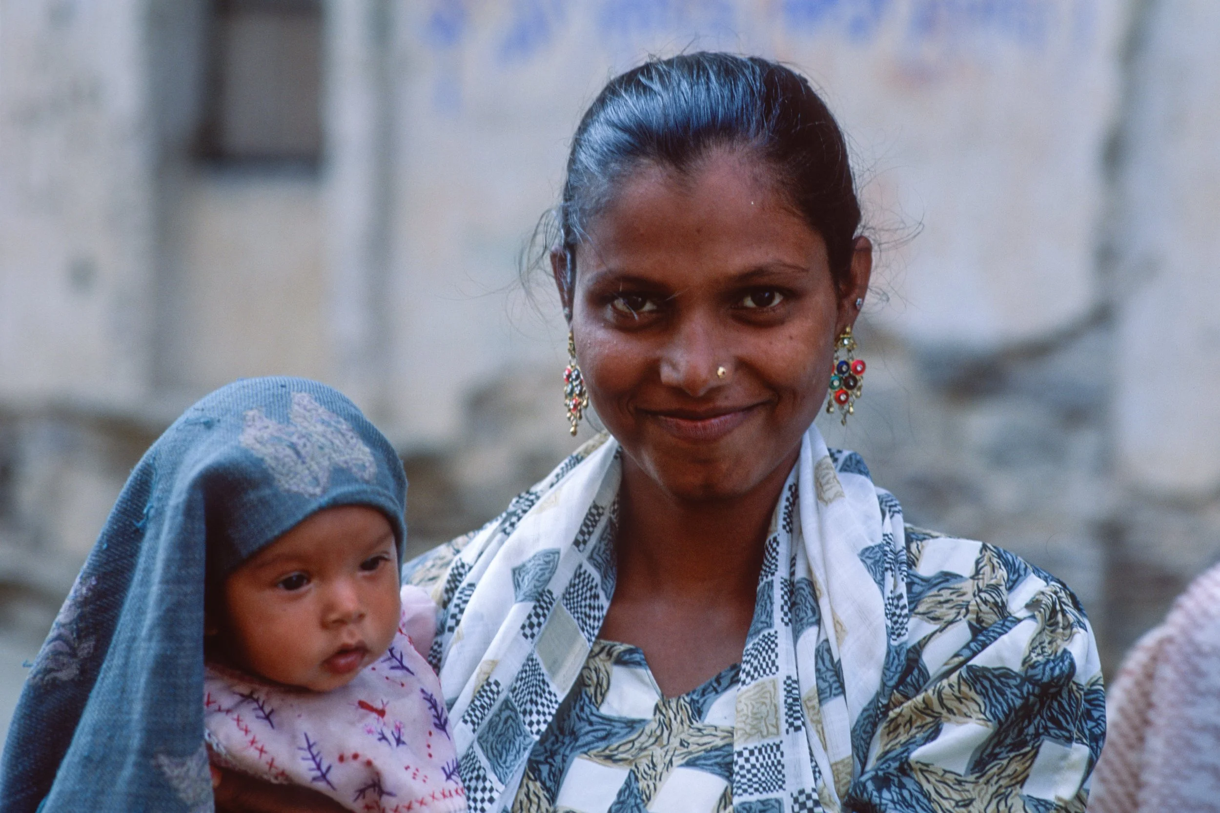 Mother and child, Rajasthan