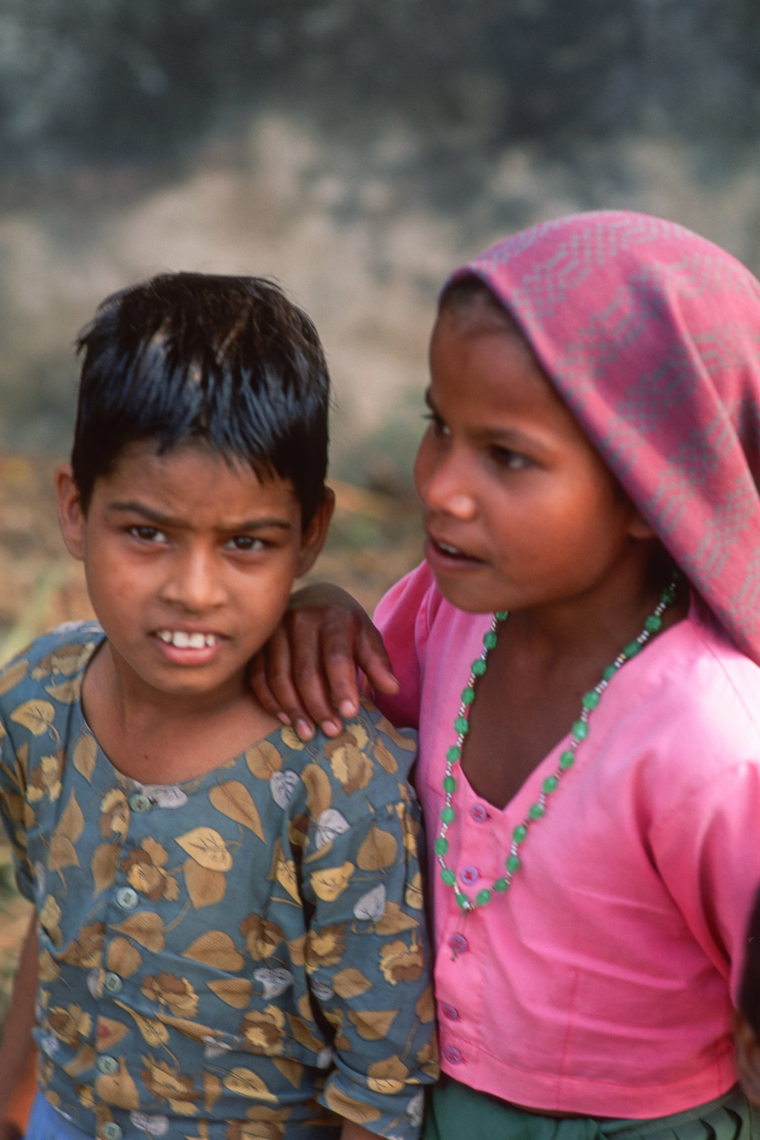 Village girls in Rajasthan