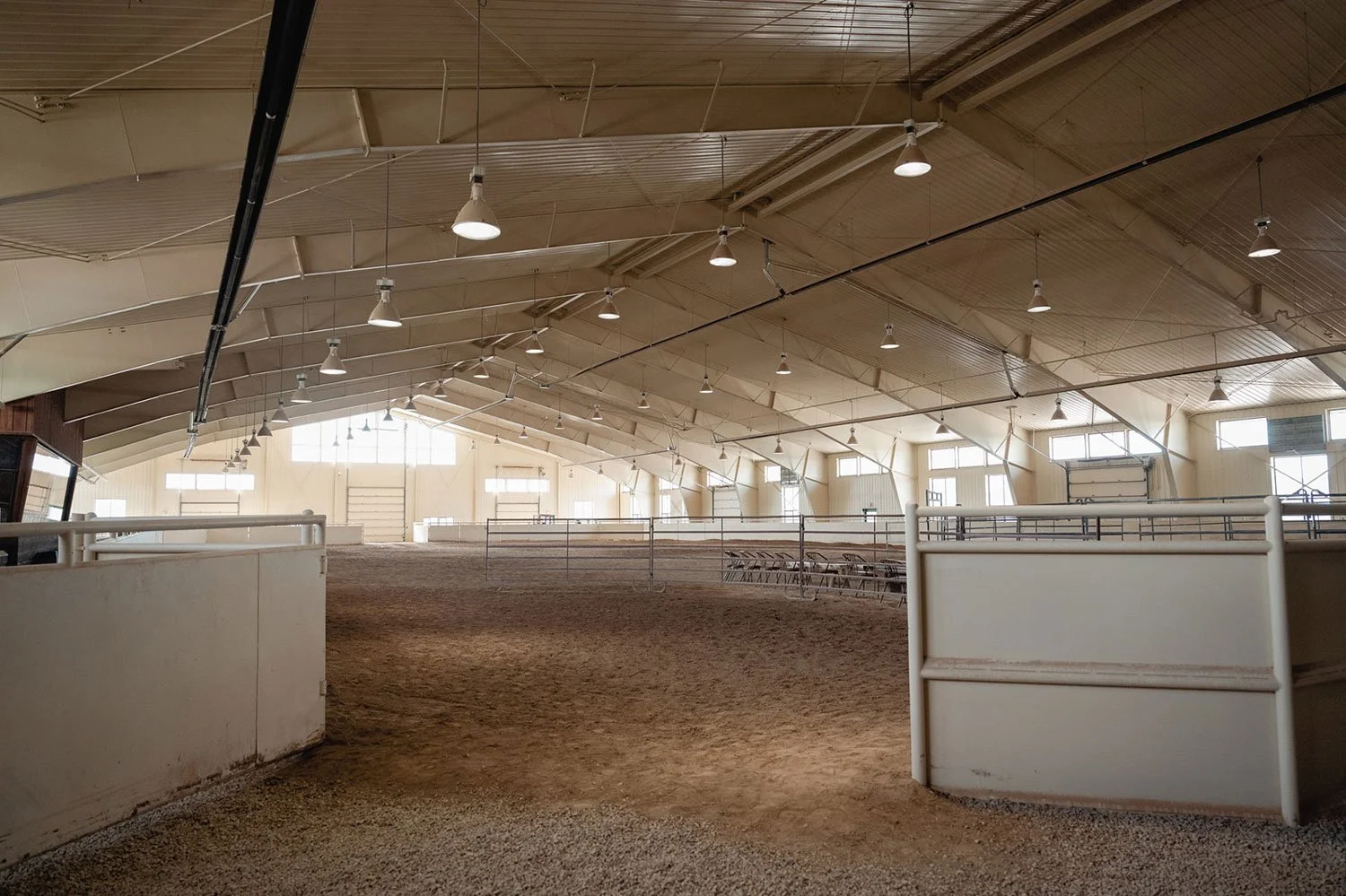 Saddle Club arena at Paws Up in Montana