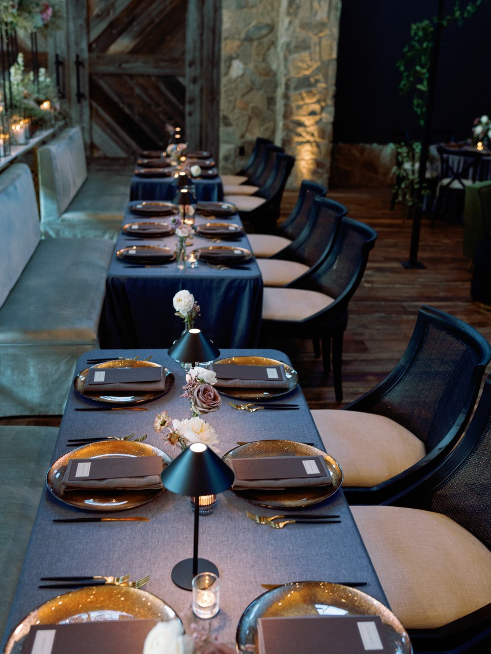 Hotel Drover  wedding reception table in Fort Worth Stockyards (Copy)