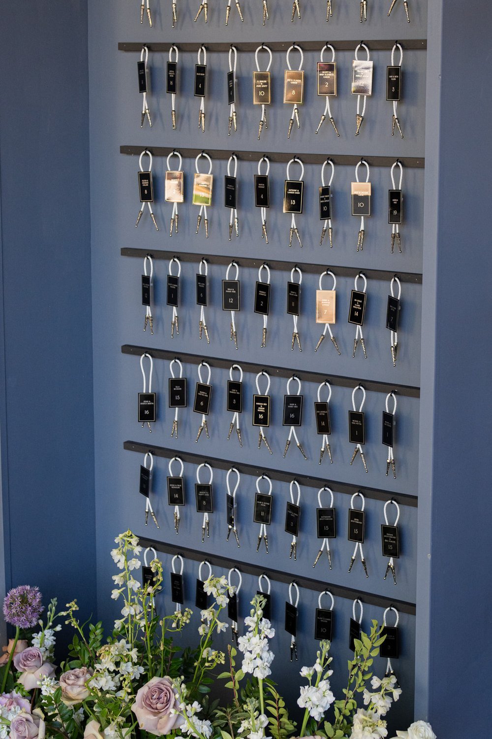 Bolo tie seating chart at fort worth stockyard wedding designed by Hotel Drover wedding planner Shannon Rose Events (Copy)