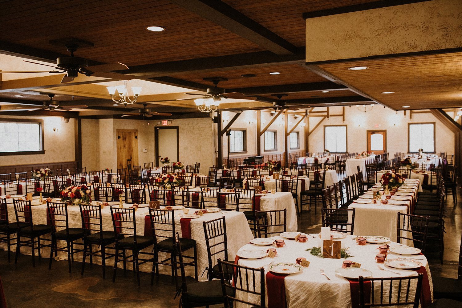 Hollow Hill Farm Event Center Wedding reception