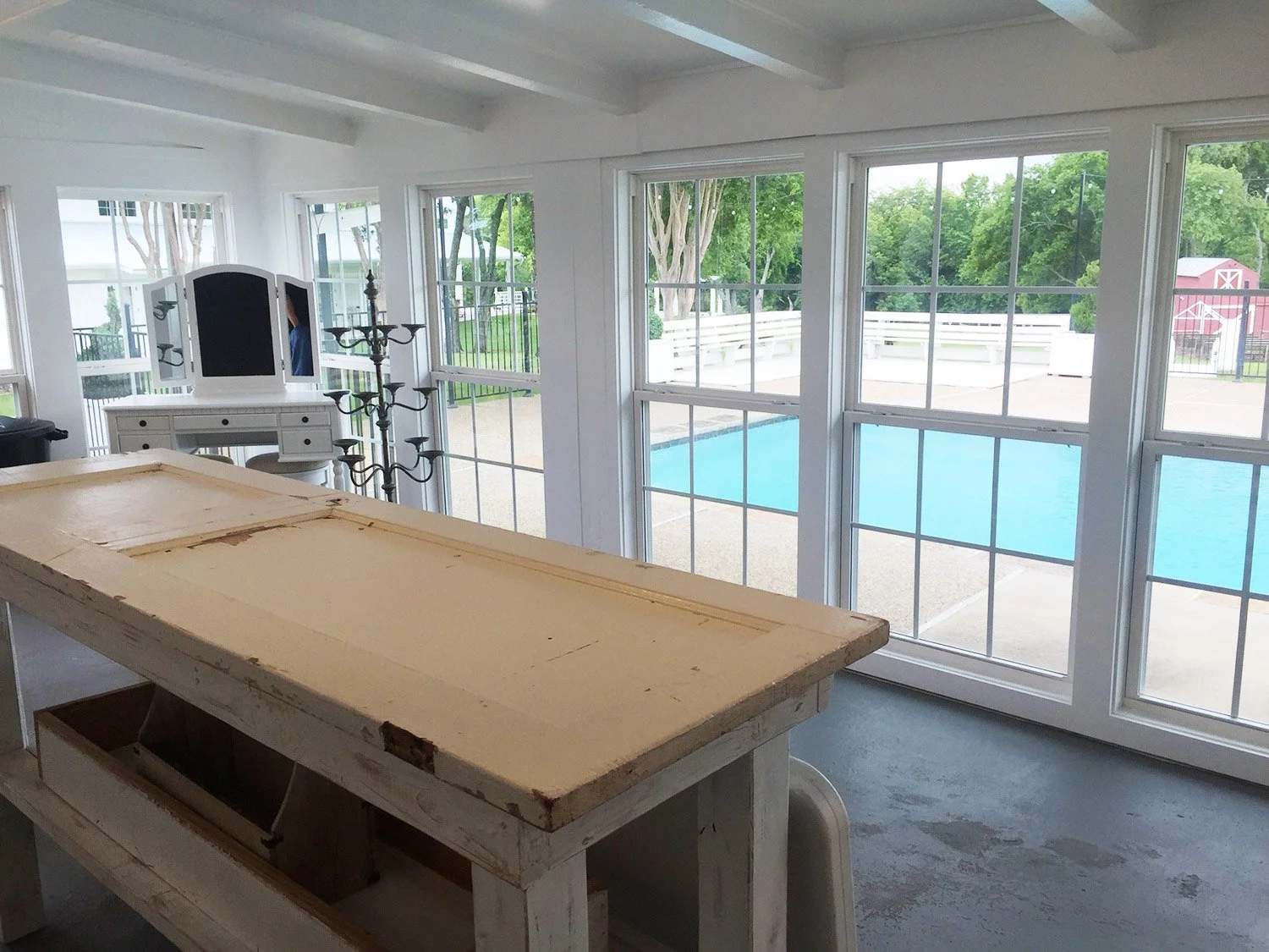 Firefly Gardens sun room in main house