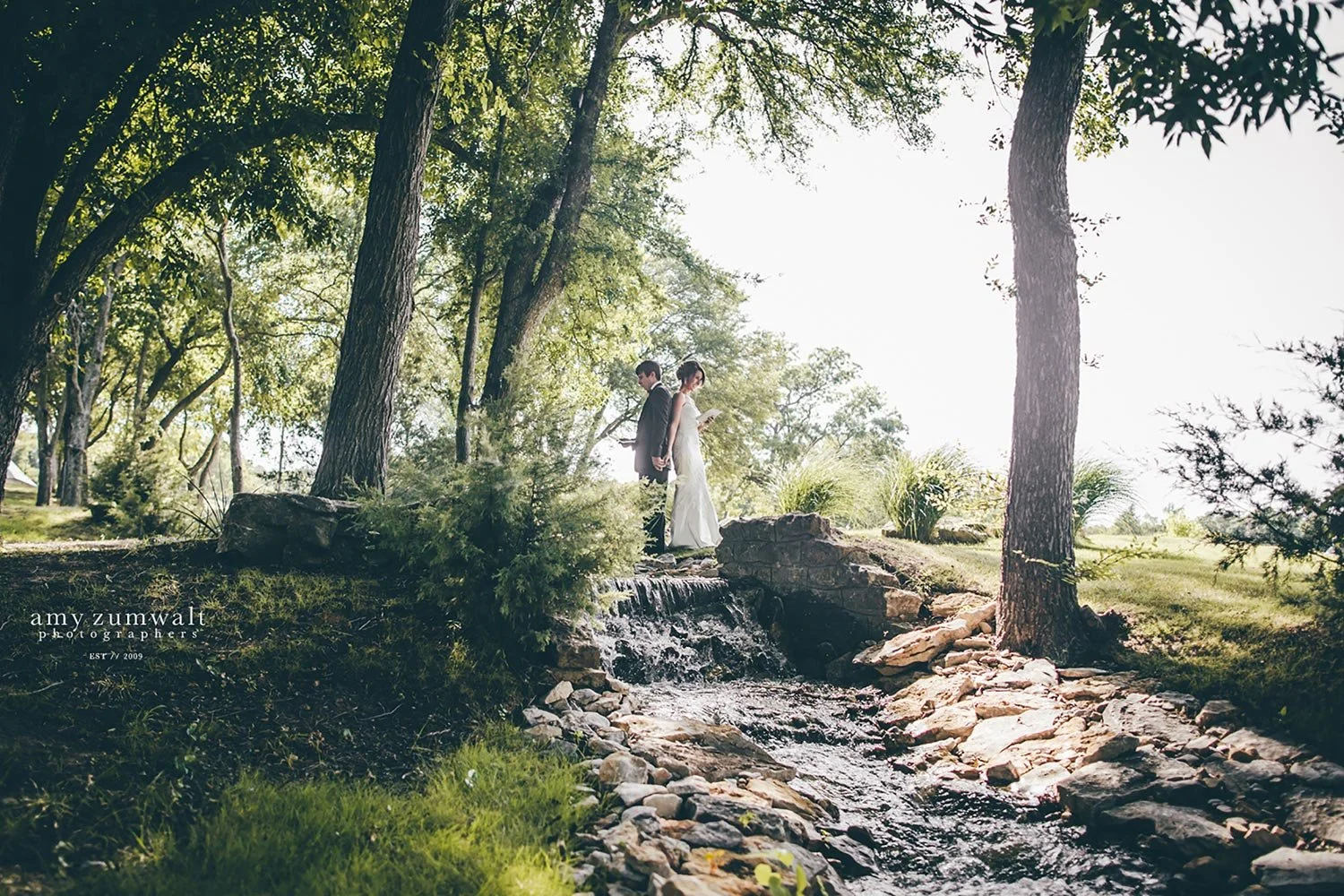 Creek at Brooks at Weatherford Fort Worth wedding venue