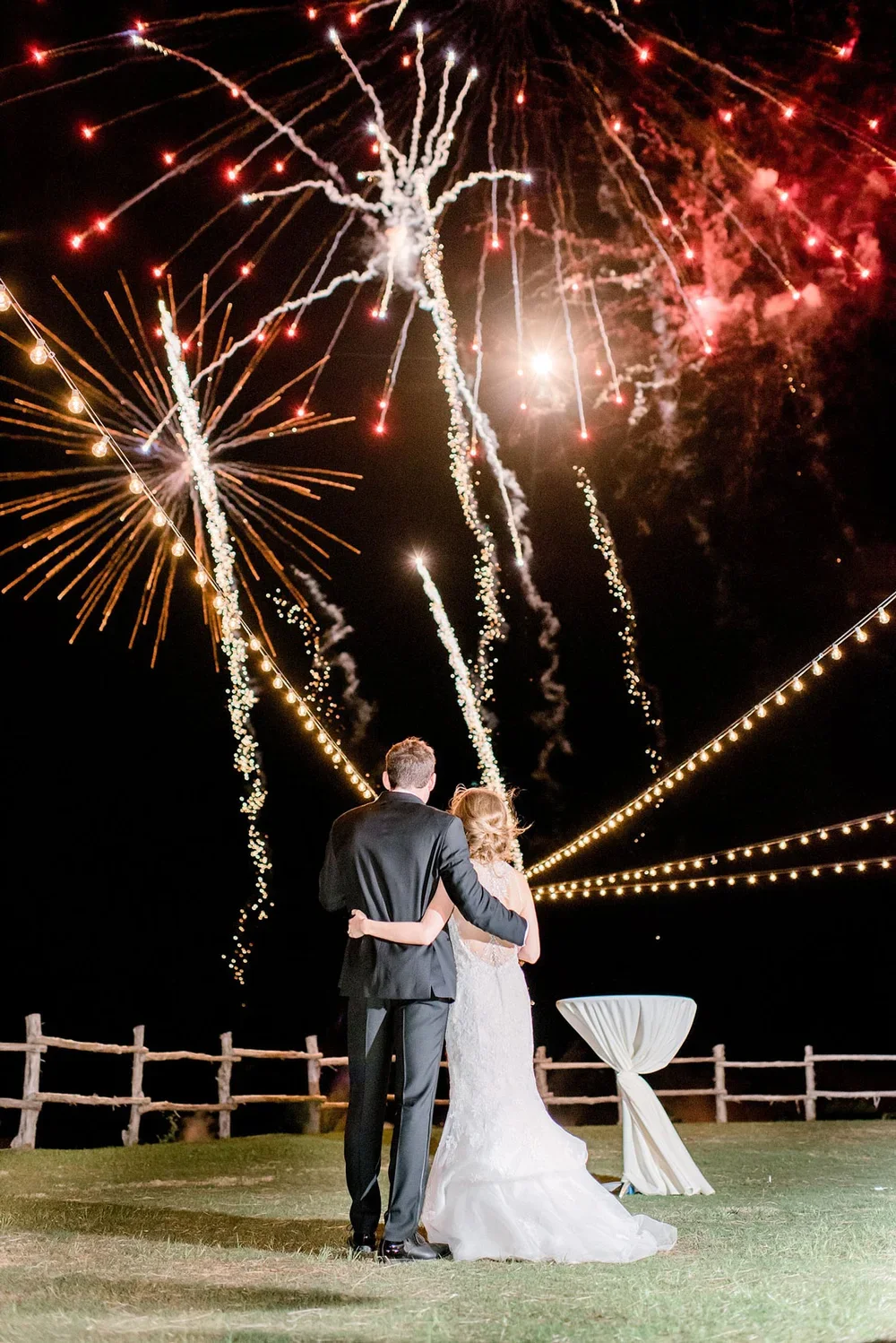 fireworks at dove ridge vineyard in weatherford