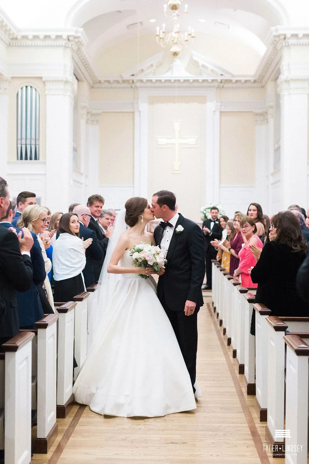 Perkins Chapel wedding with a Ballroom reception
