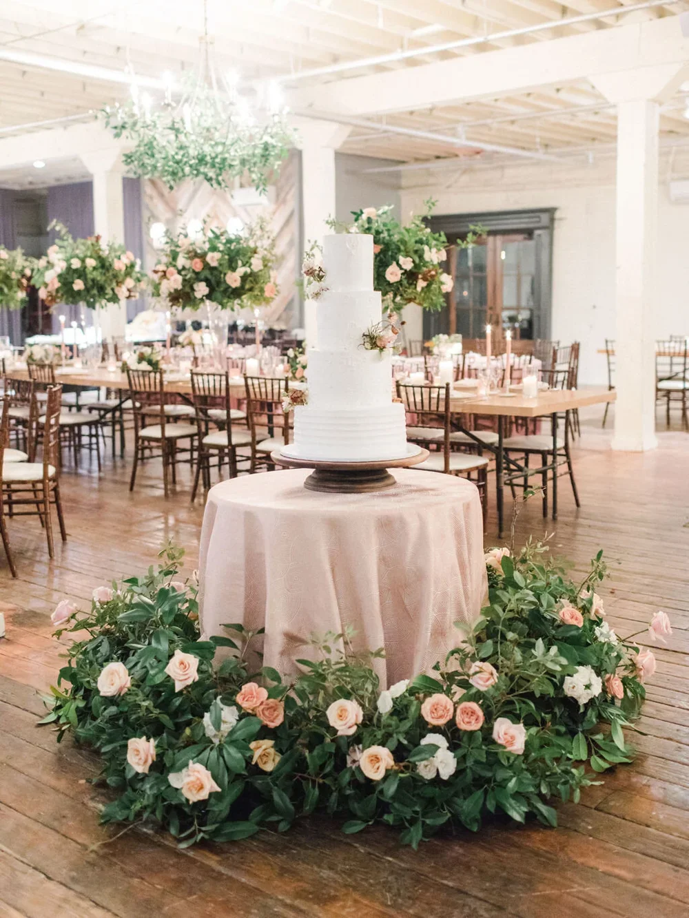 Brik Venue Wedding Reception in Fort Worth TX by Shannon Rose Events